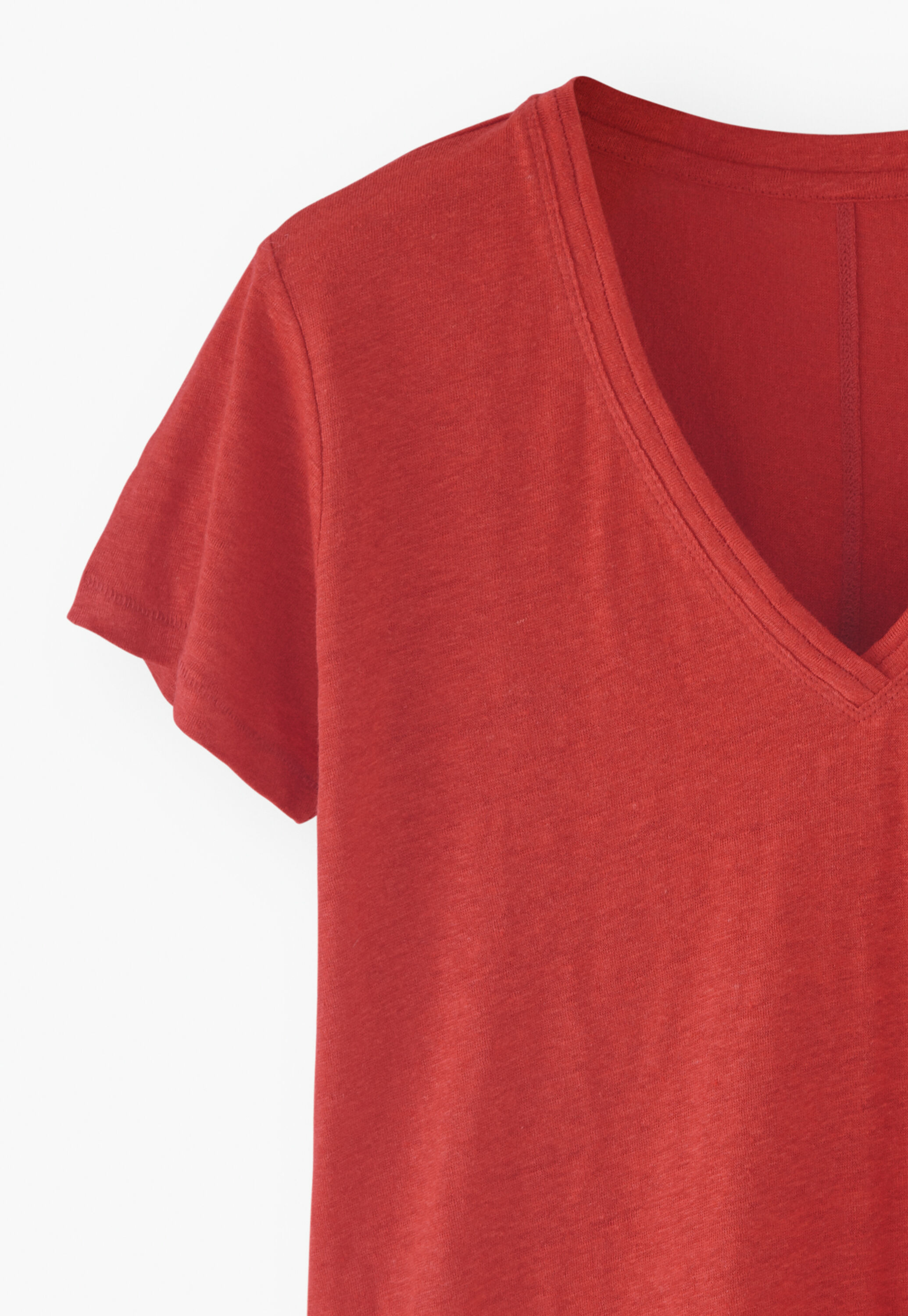V-neck top