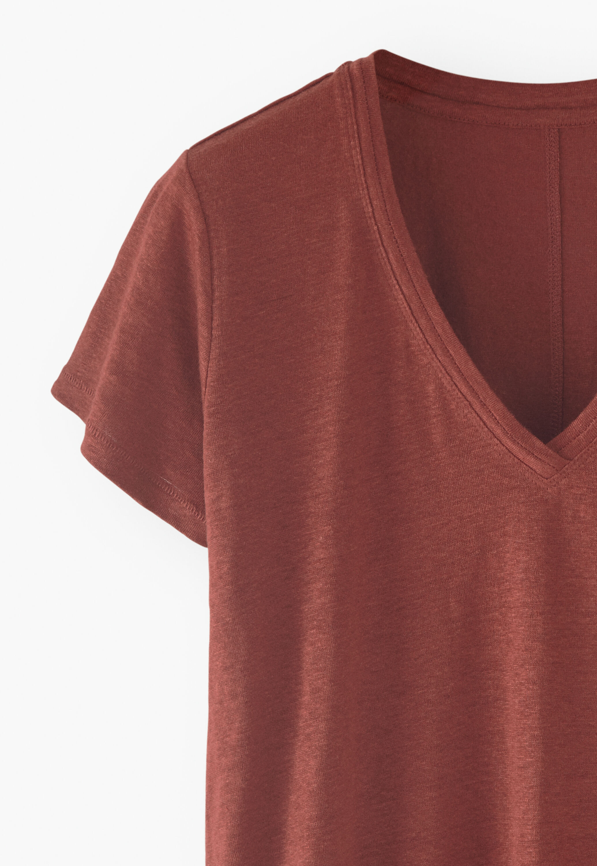 V-neck top