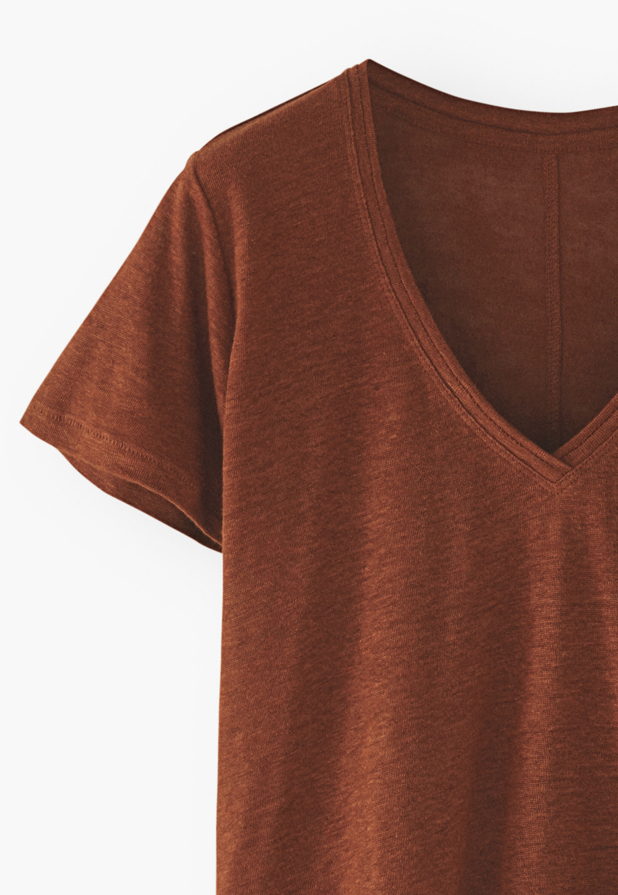 V-neck top