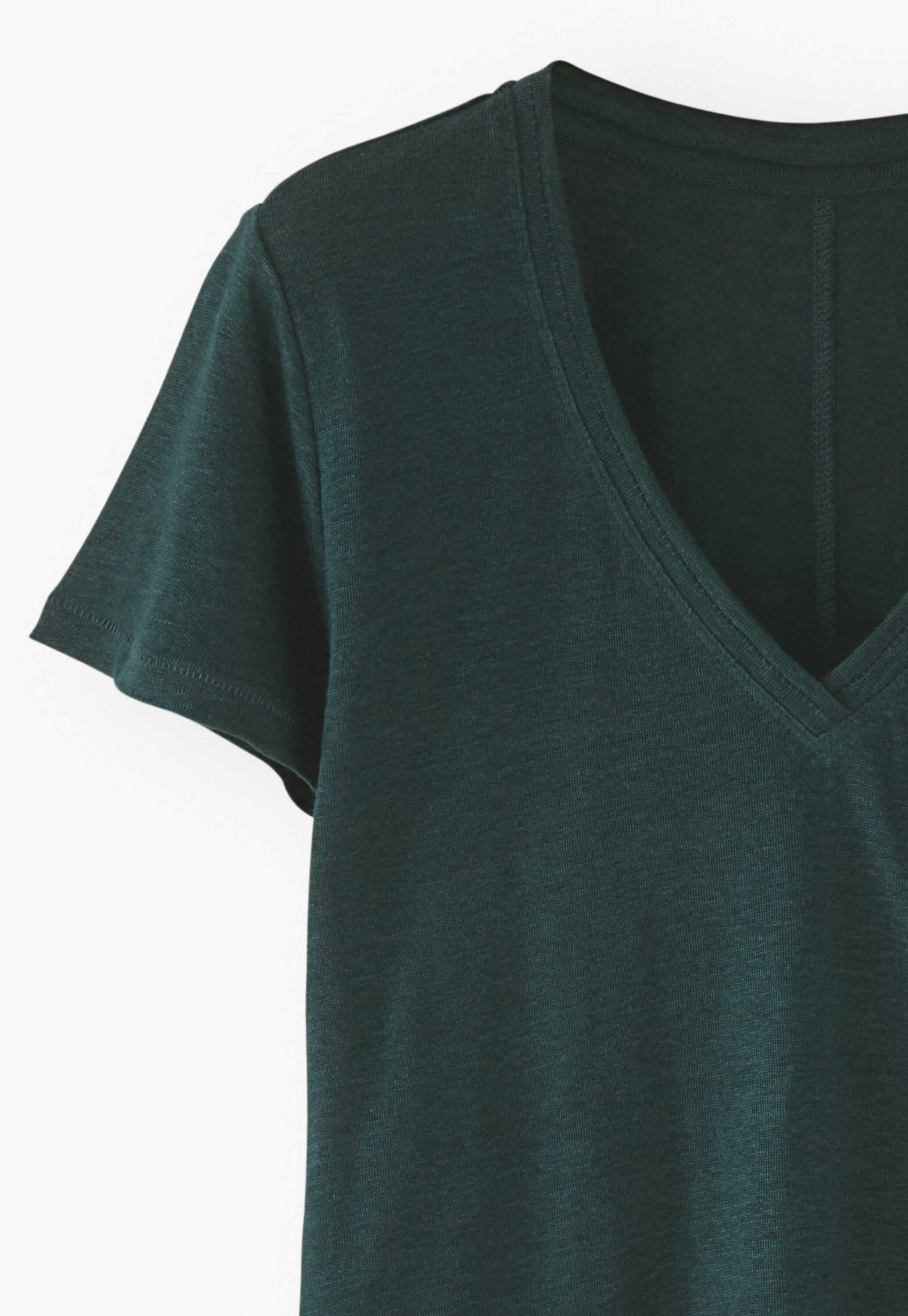 V-neck top