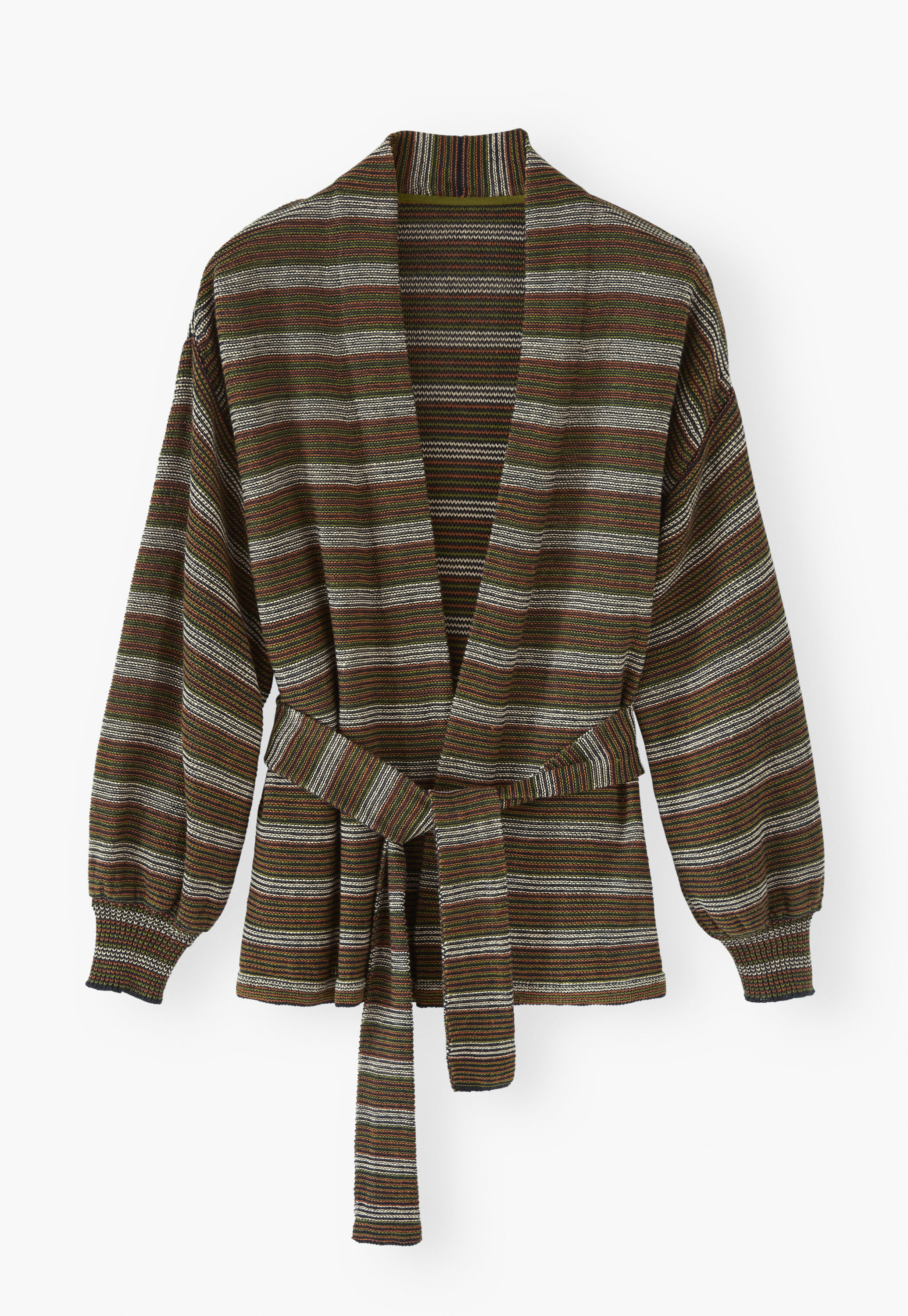 Striped cardigan