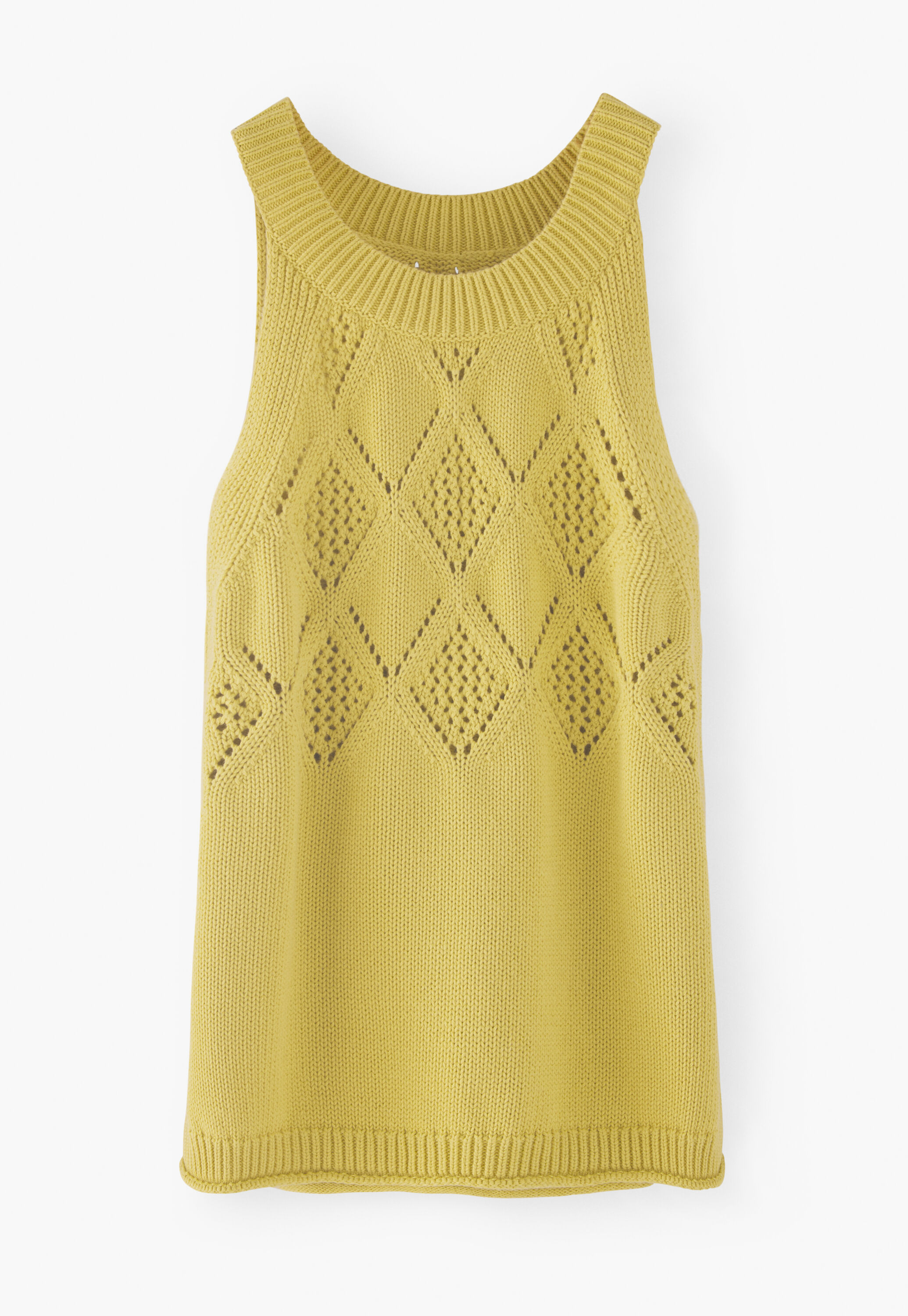Knitted vest