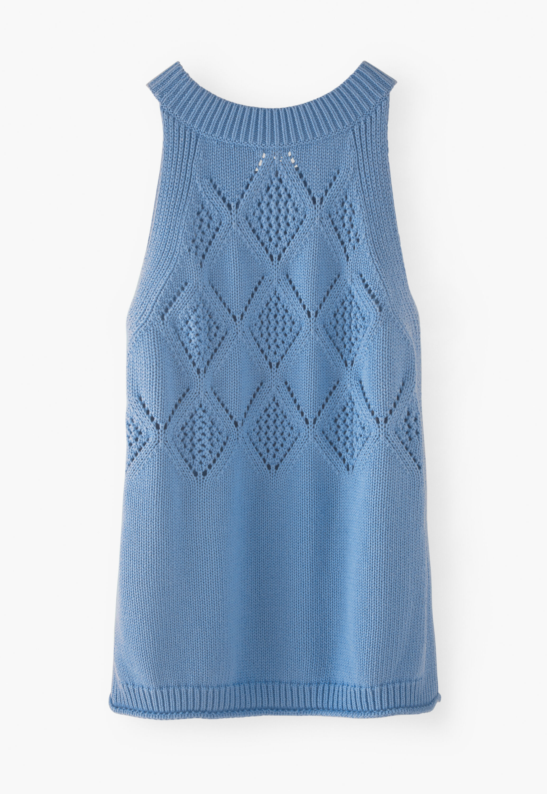 Knitted vest