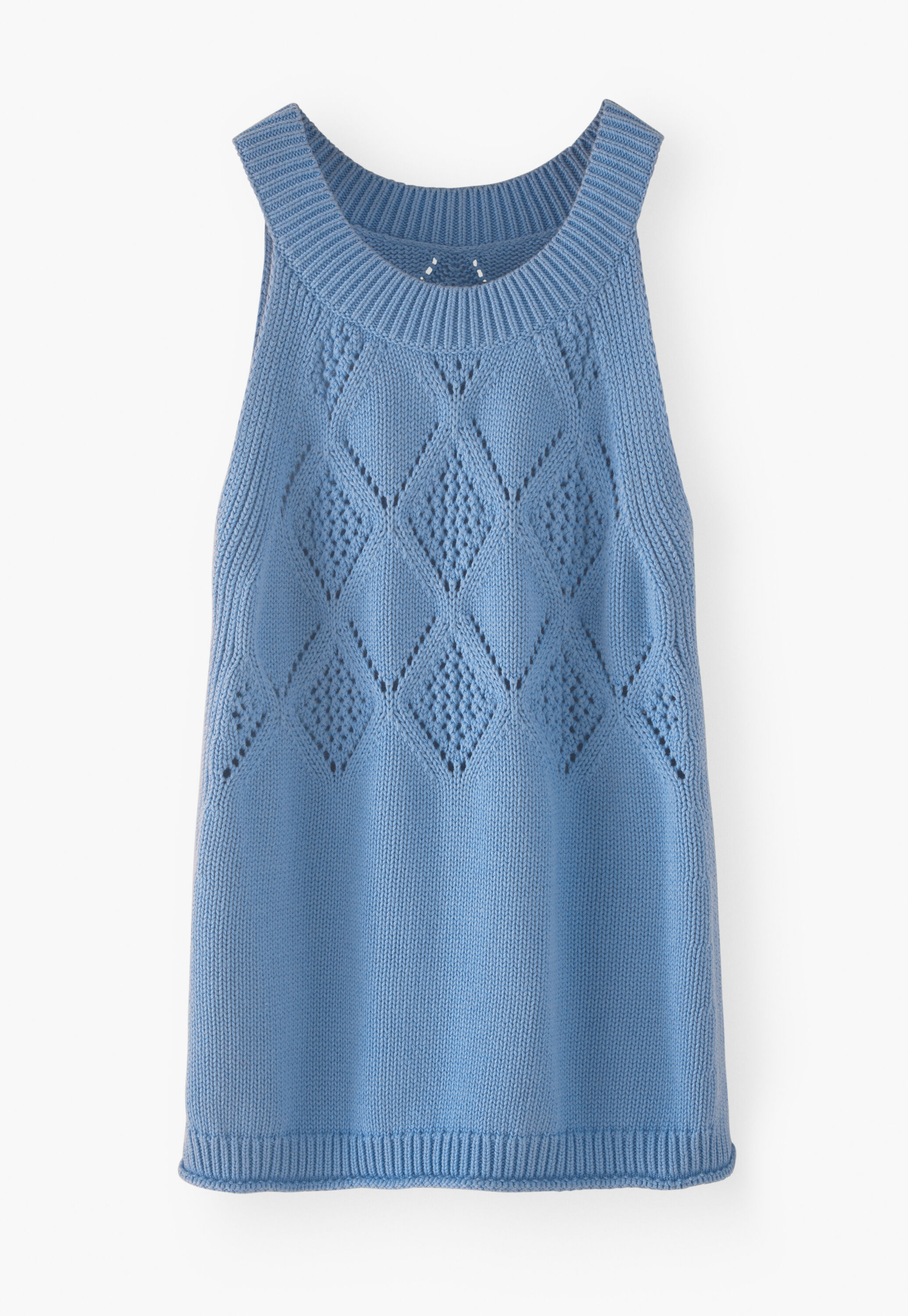 Knitted vest