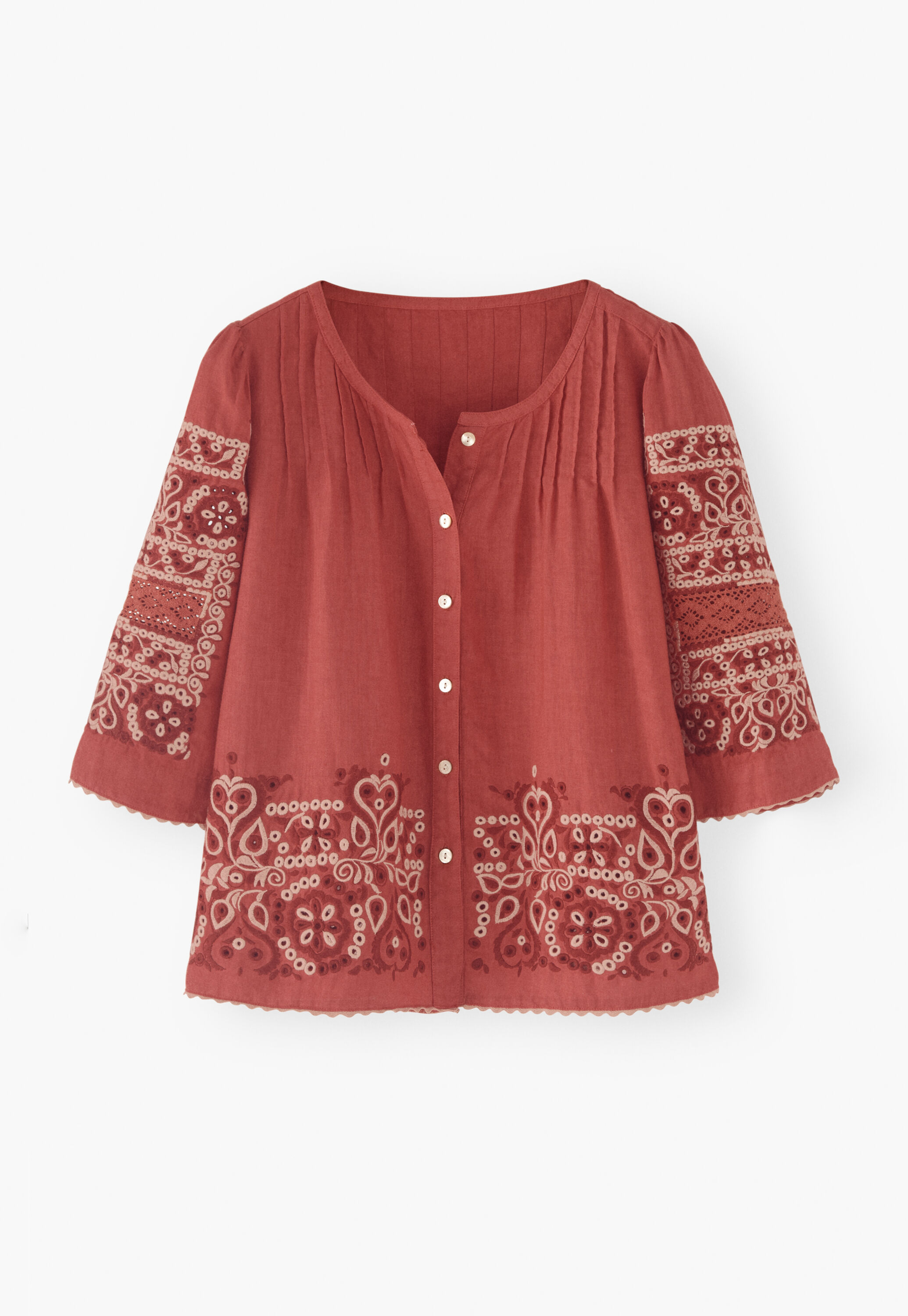 Broderie blouse