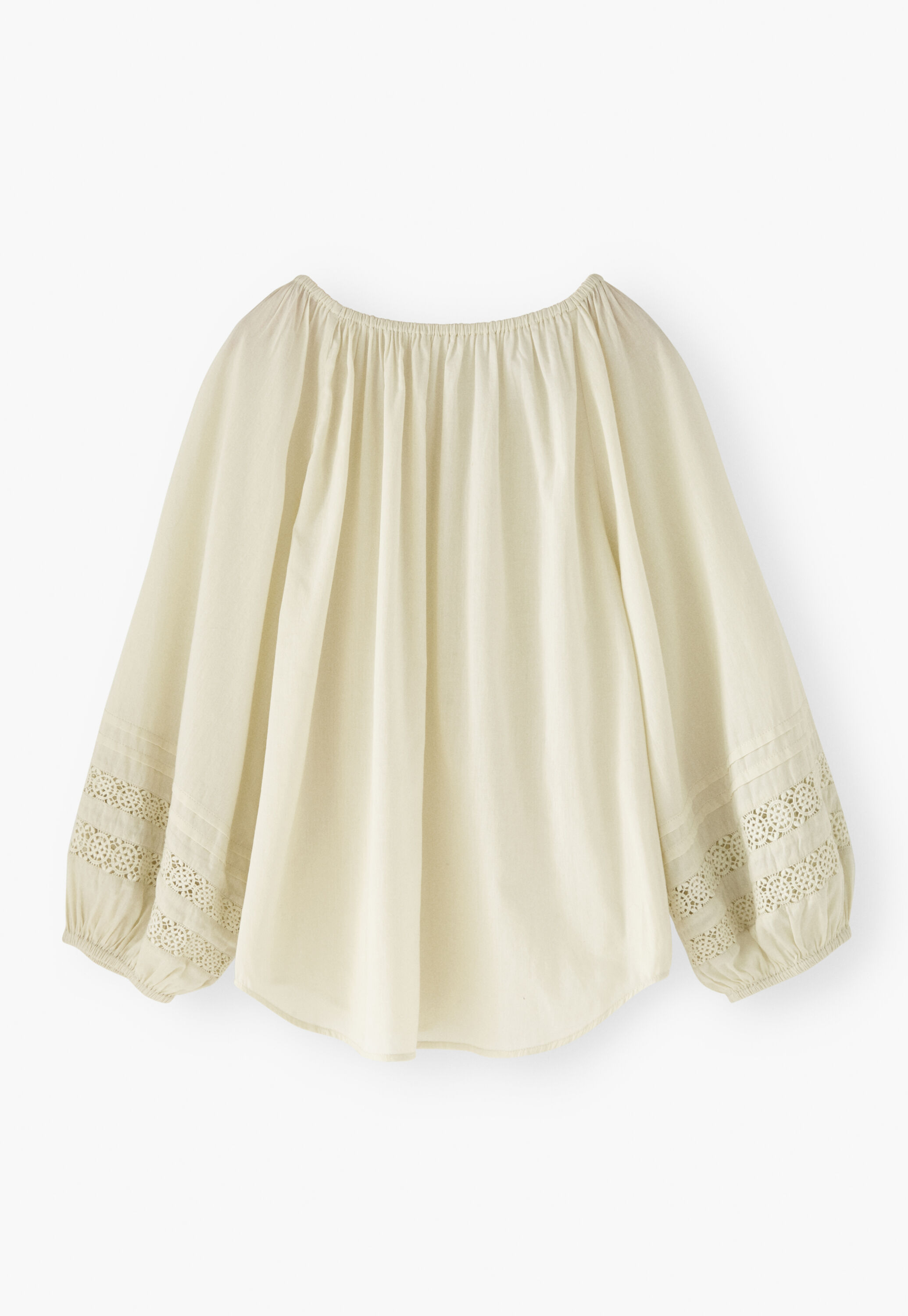 Gathered blouse