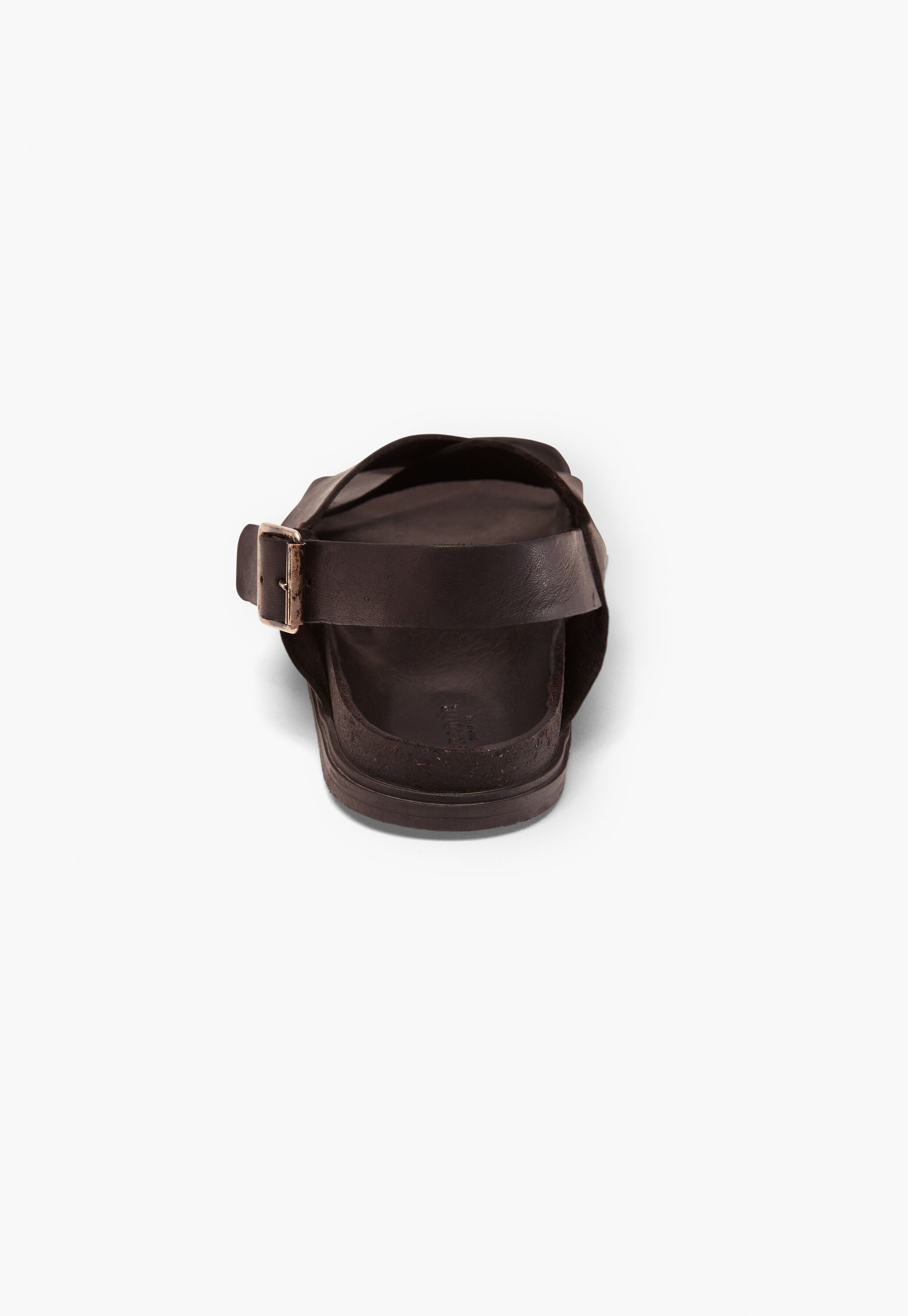 Cross-front sandals