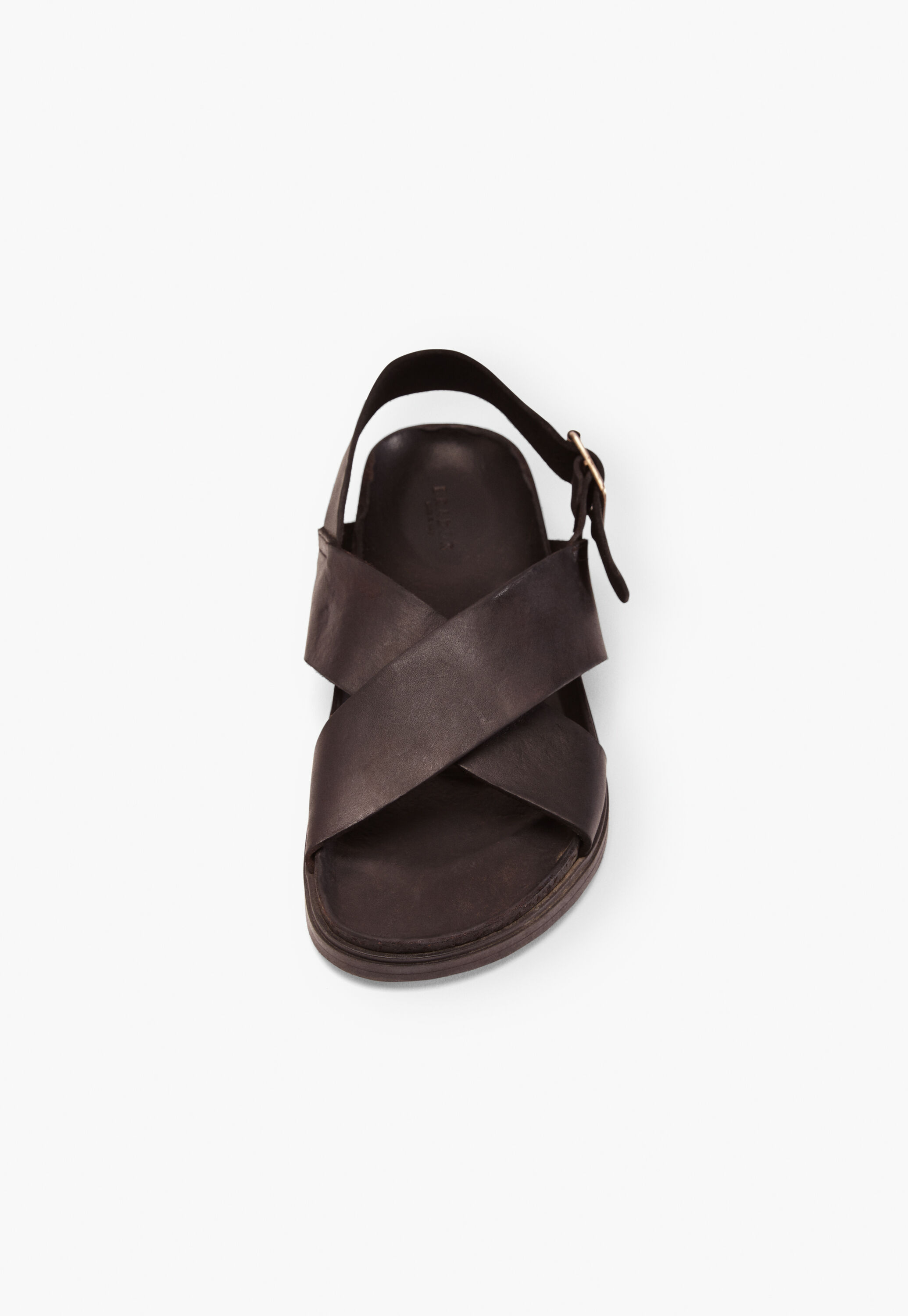 Cross-front sandals