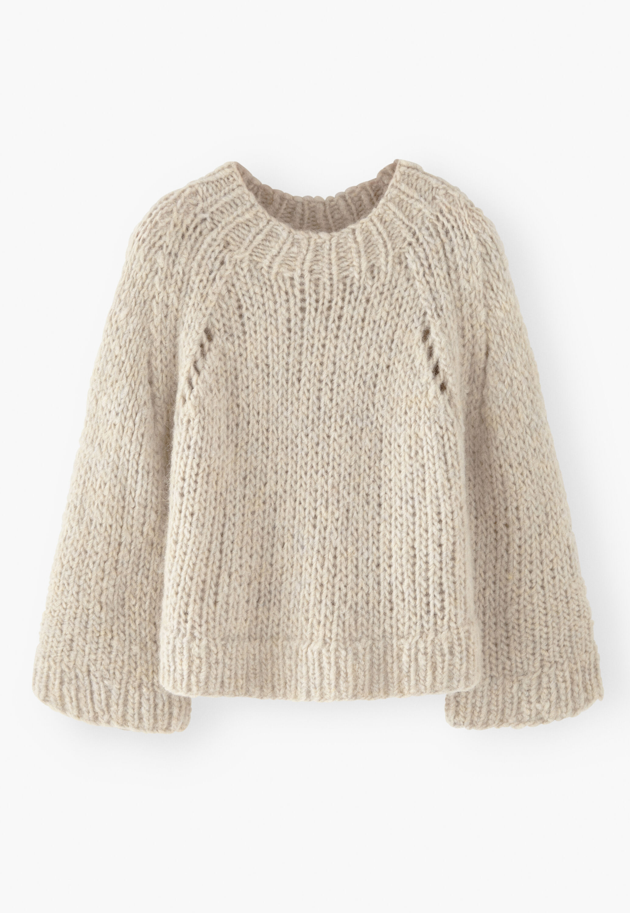 Hand-knit sweater
