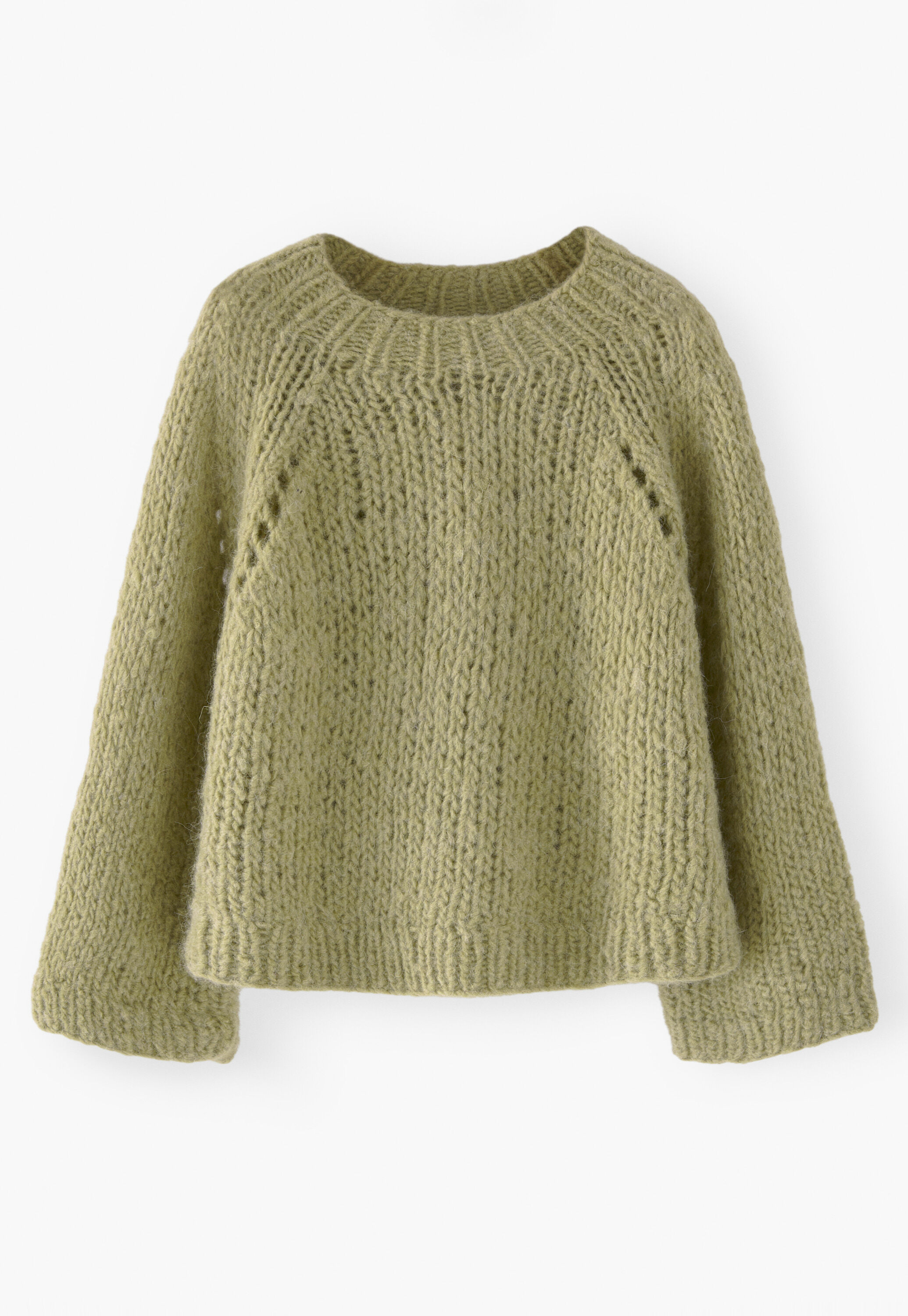 Hand-knit sweater
