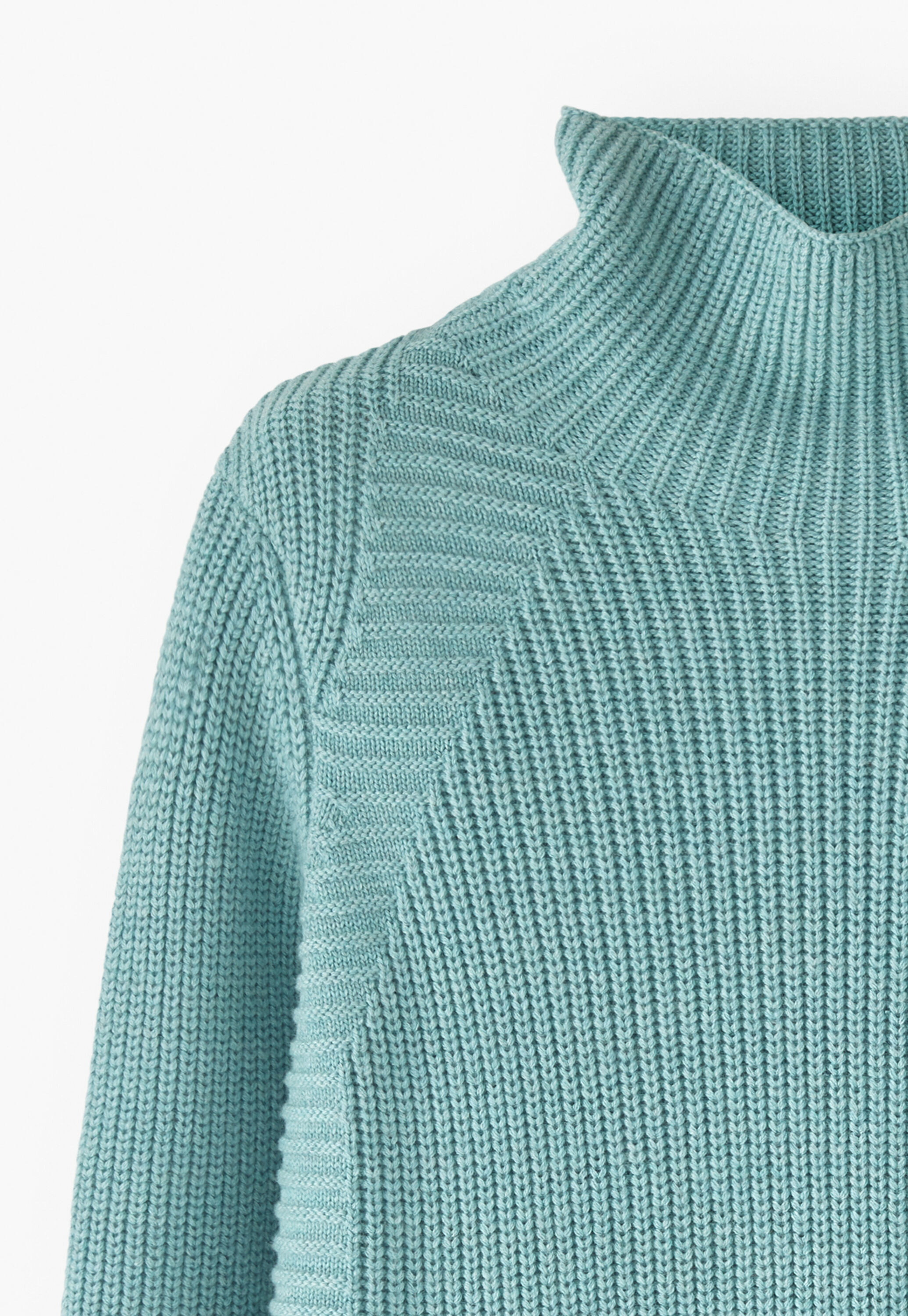 High-neck sweater