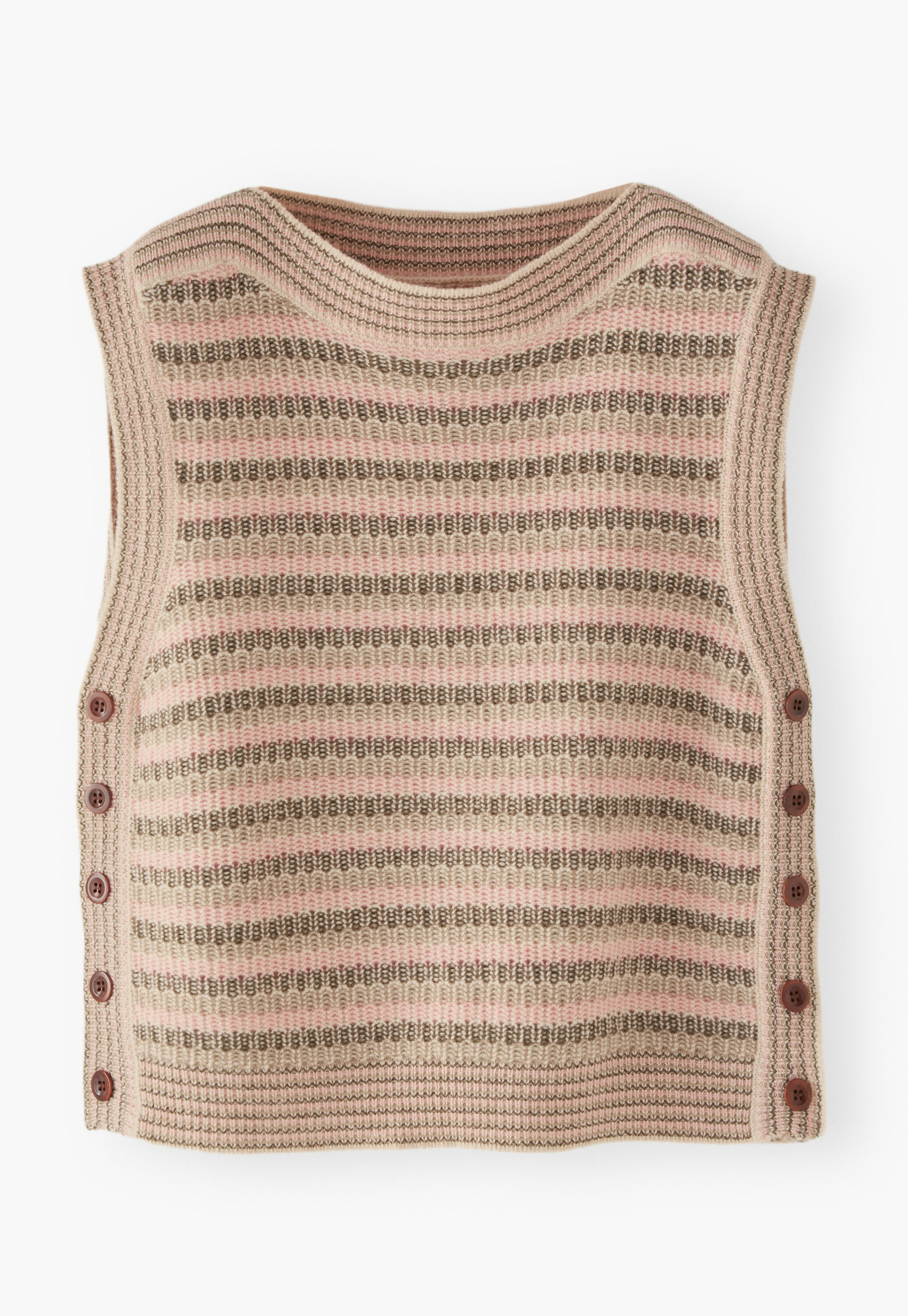 Sleeveless knit