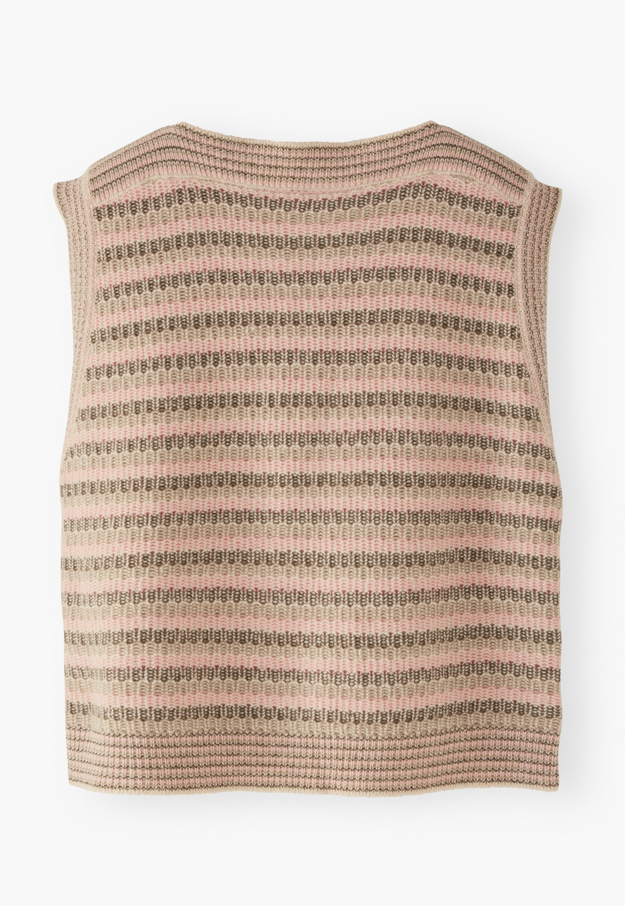 Sleeveless knit