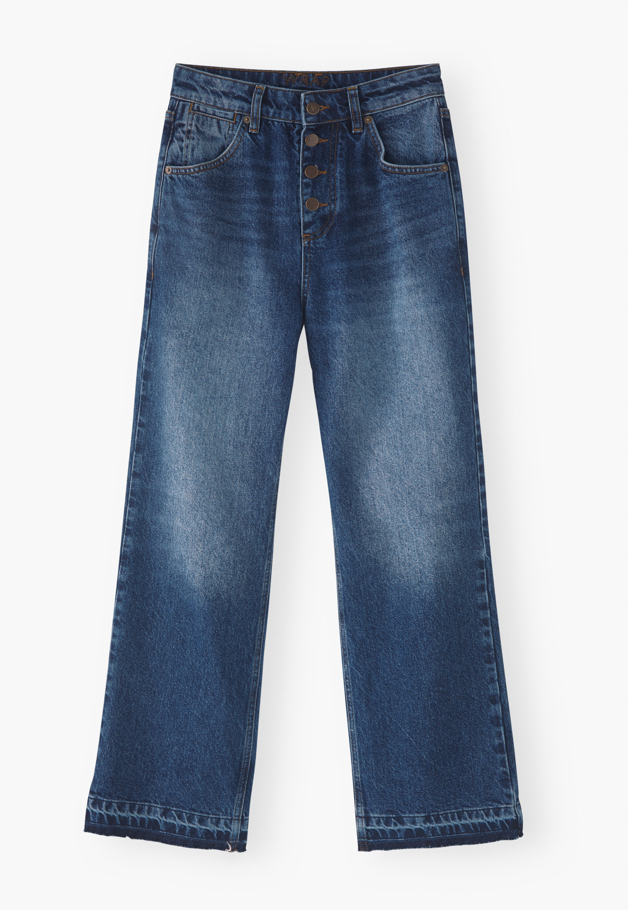 Let-down hem jeans