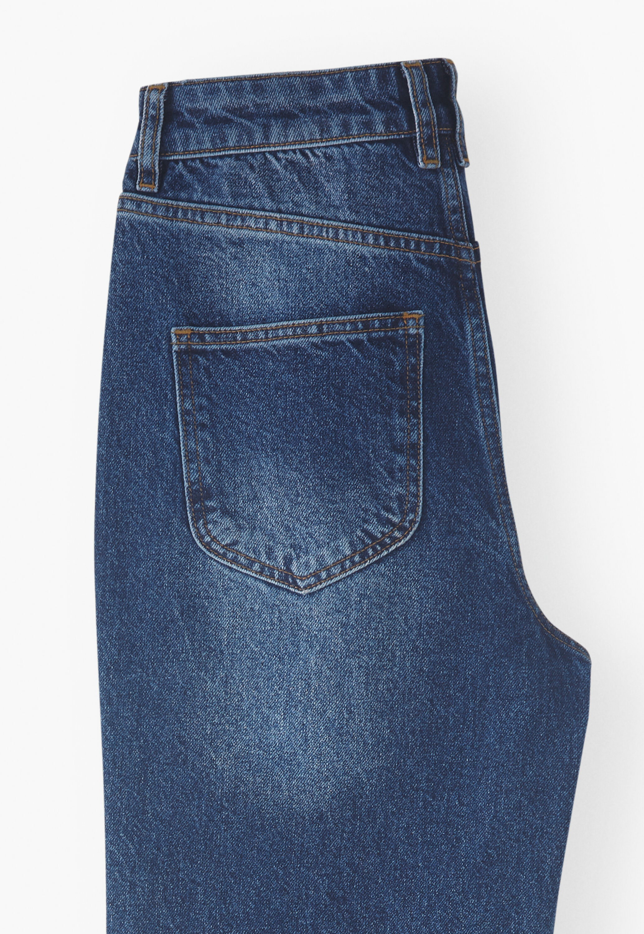 Let-down hem jeans