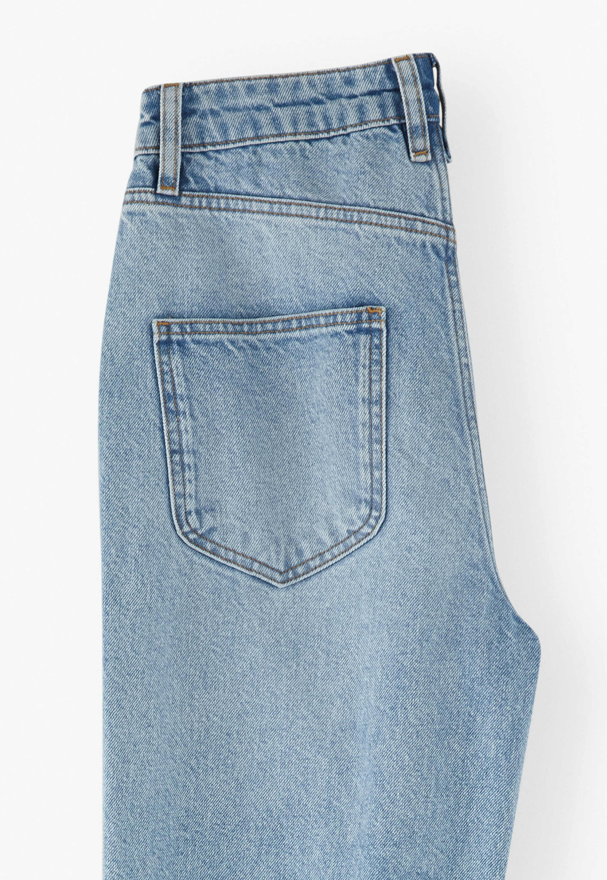 Let-down hem jeans