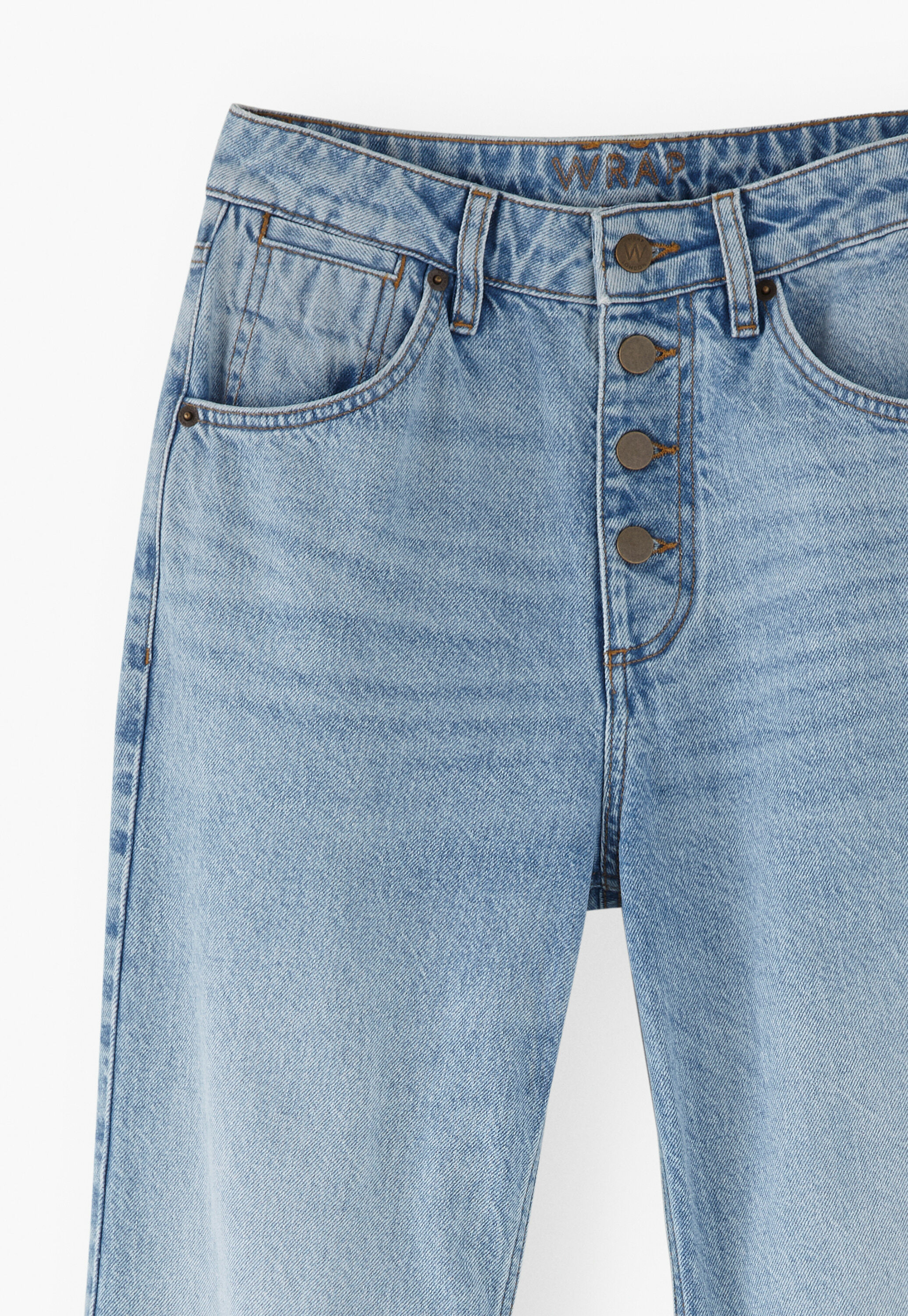 Let-down hem jeans
