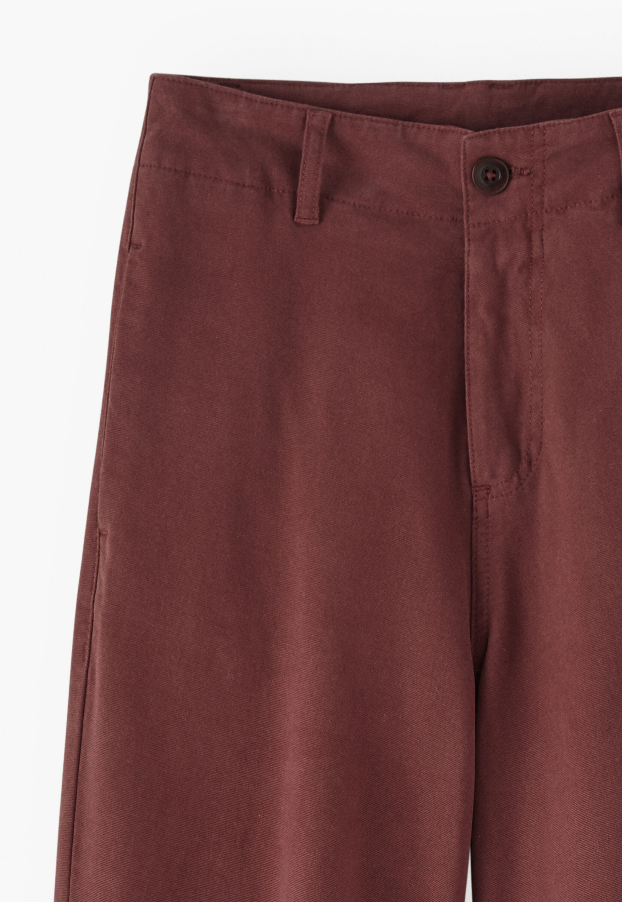 Adjustable-hem trousers