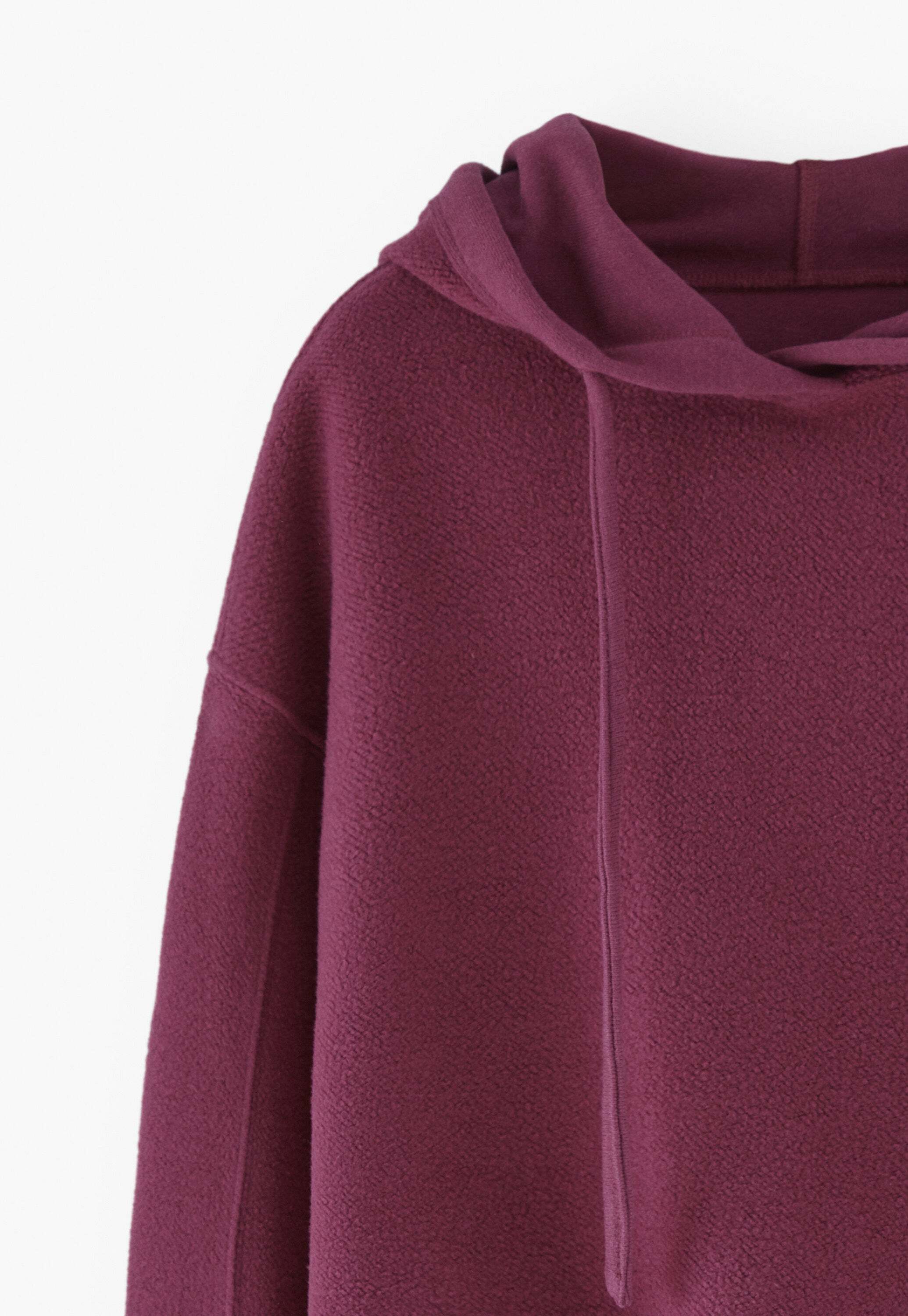 Fleece hoodie