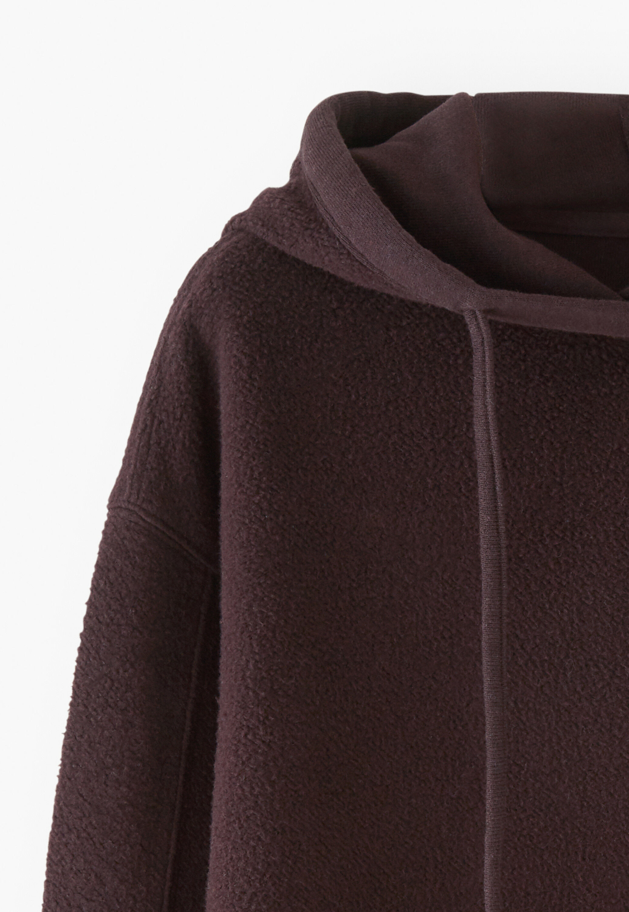 Fleece hoodie