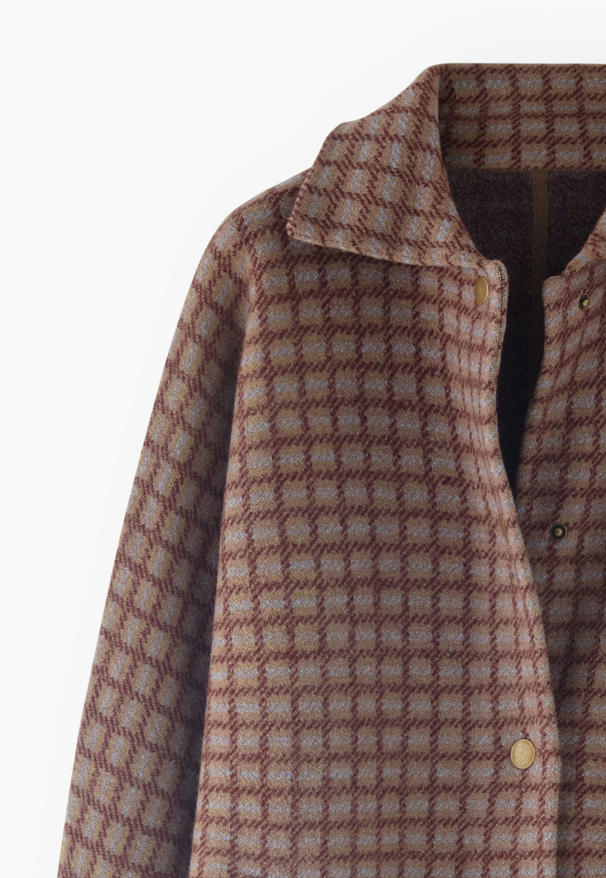 Checked jacket