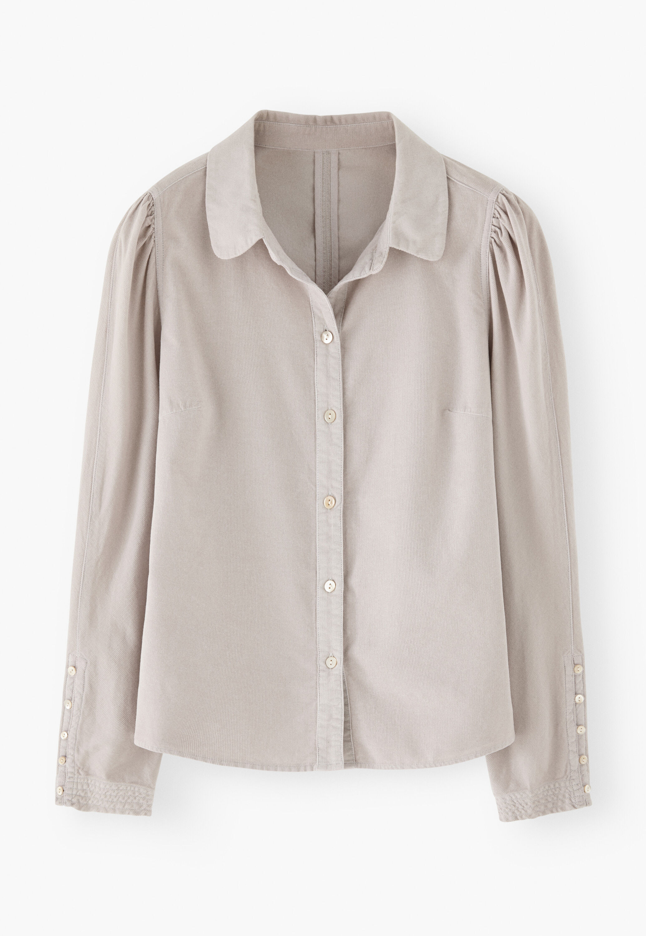 Button-through blouse