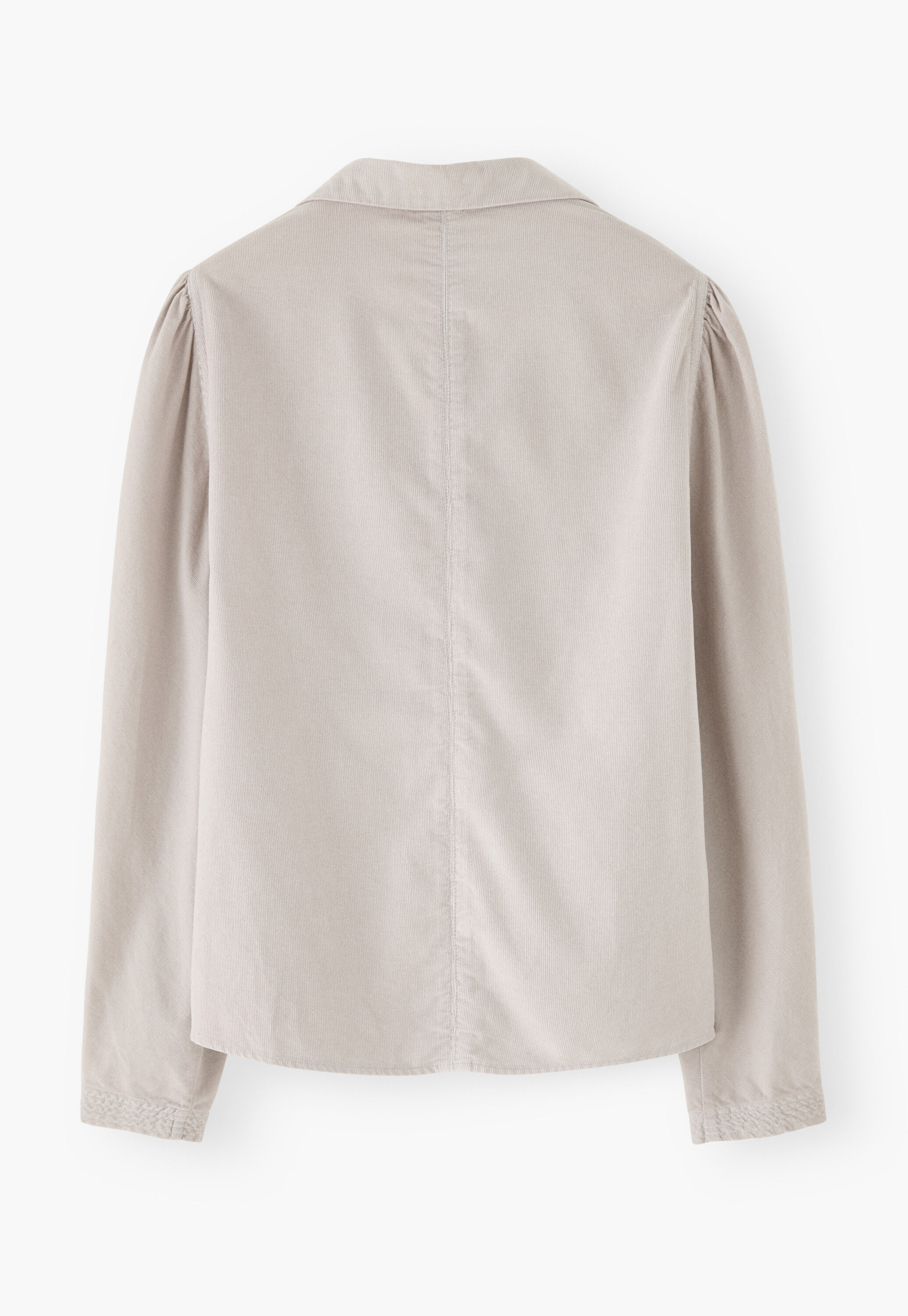 Button-through blouse