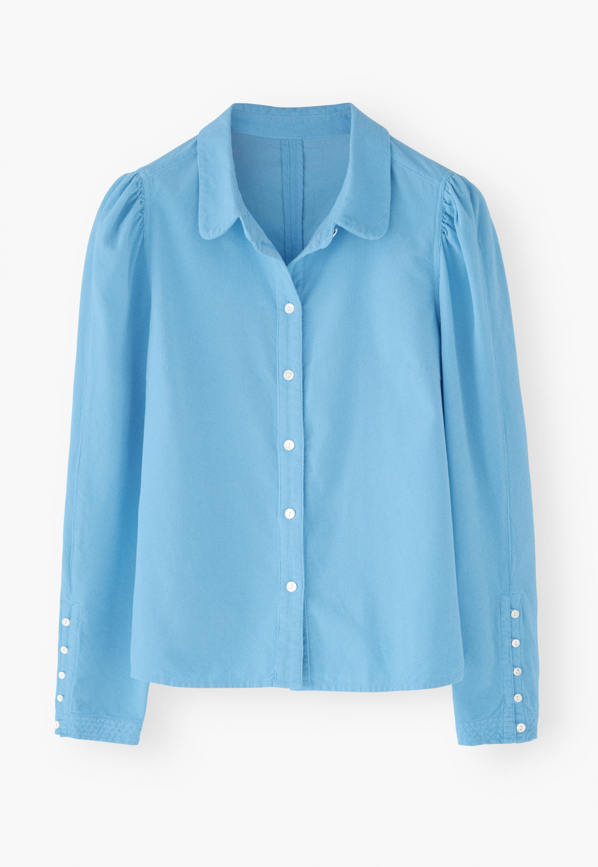 Button-through blouse