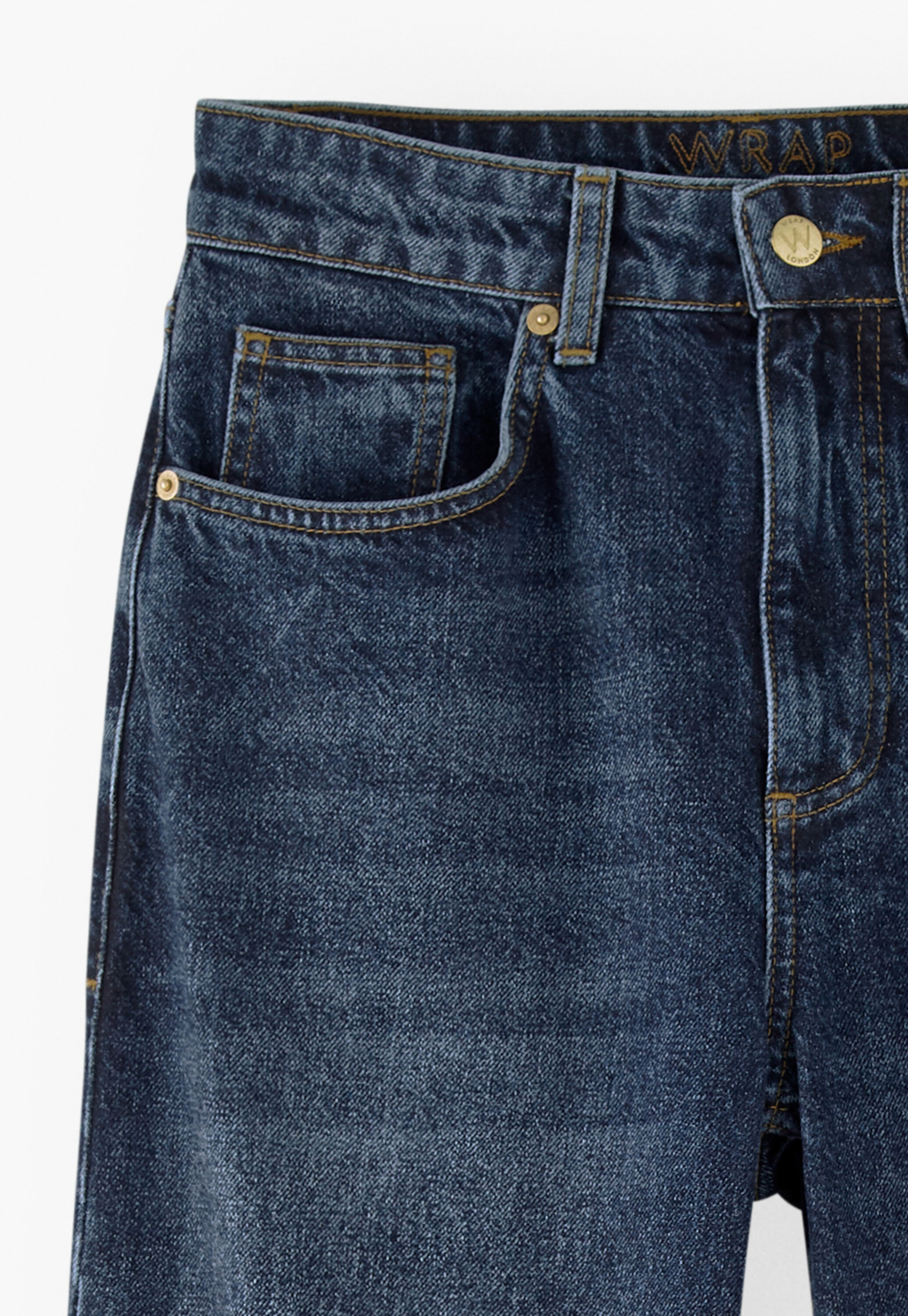 Boyfriend jeans, Dark mid vintage, large