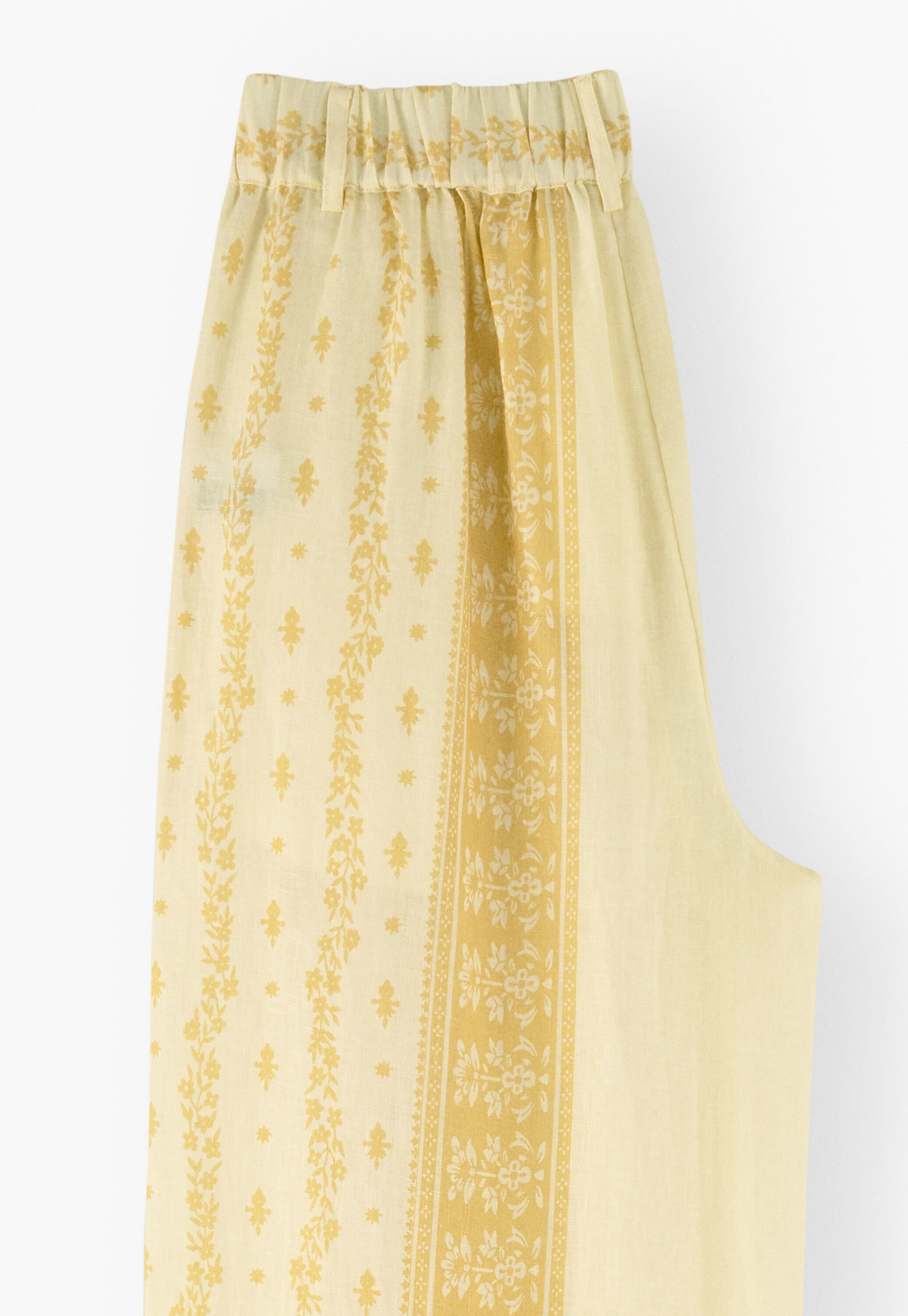 Printed trousers