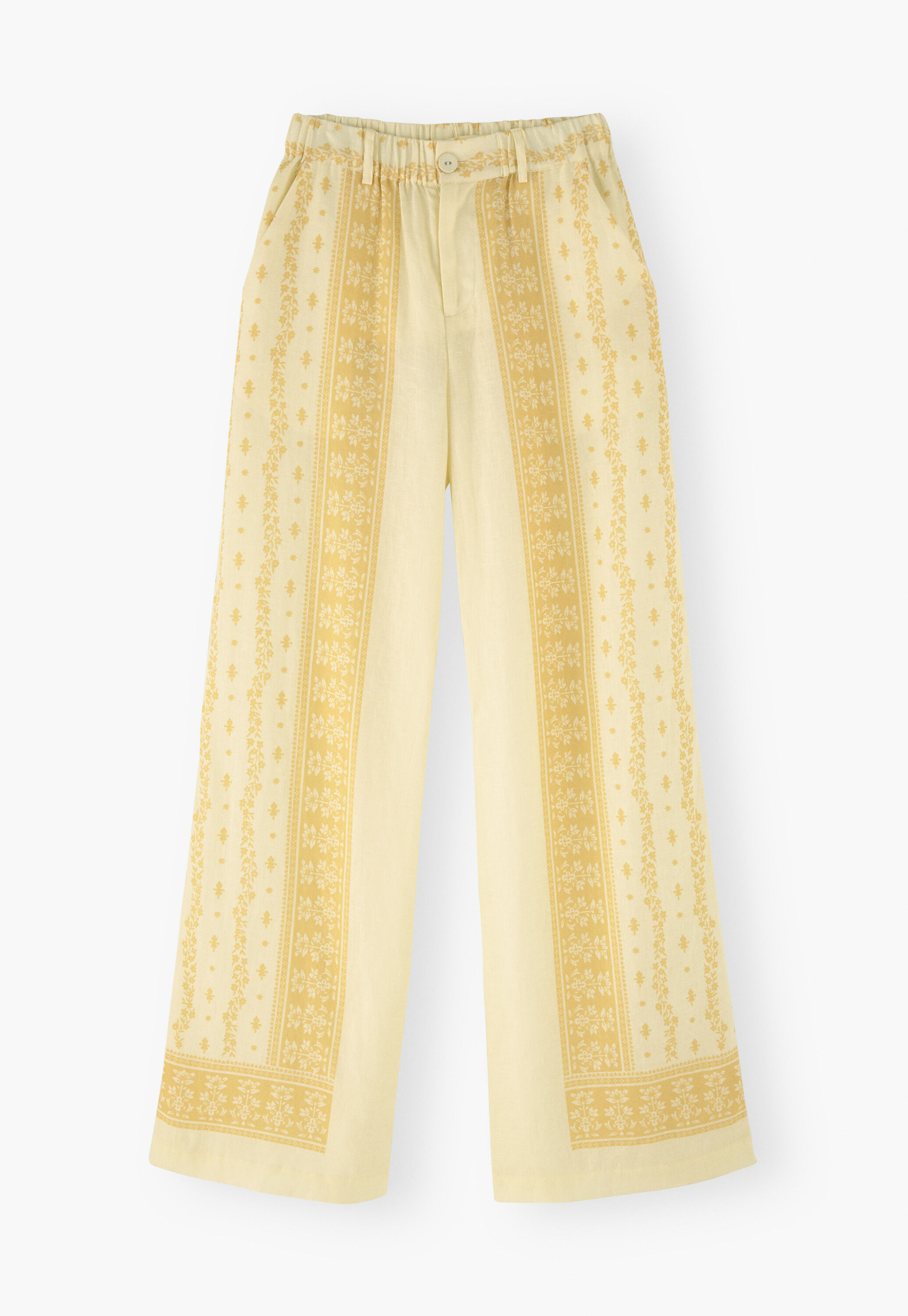 Printed trousers