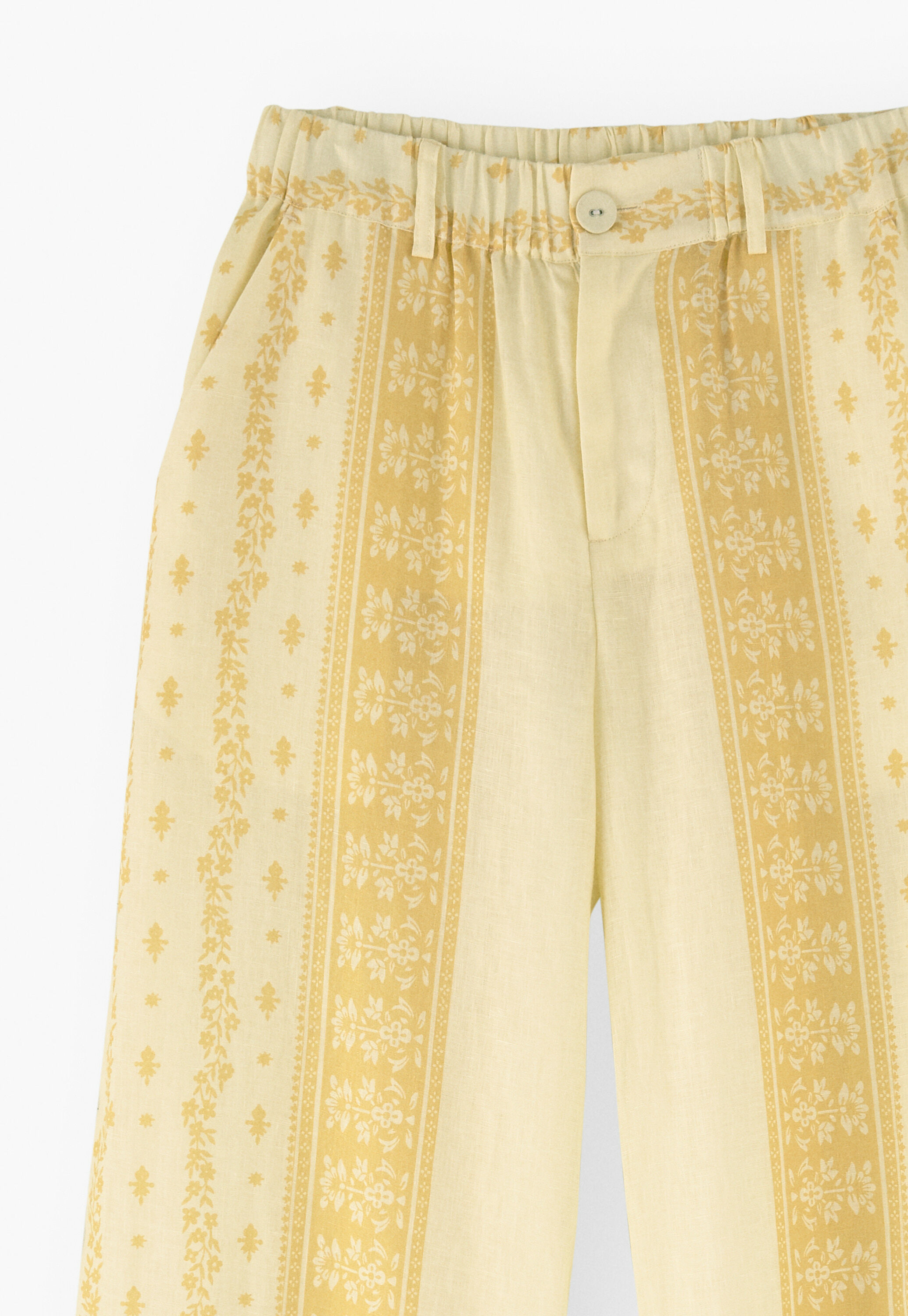 Printed trousers