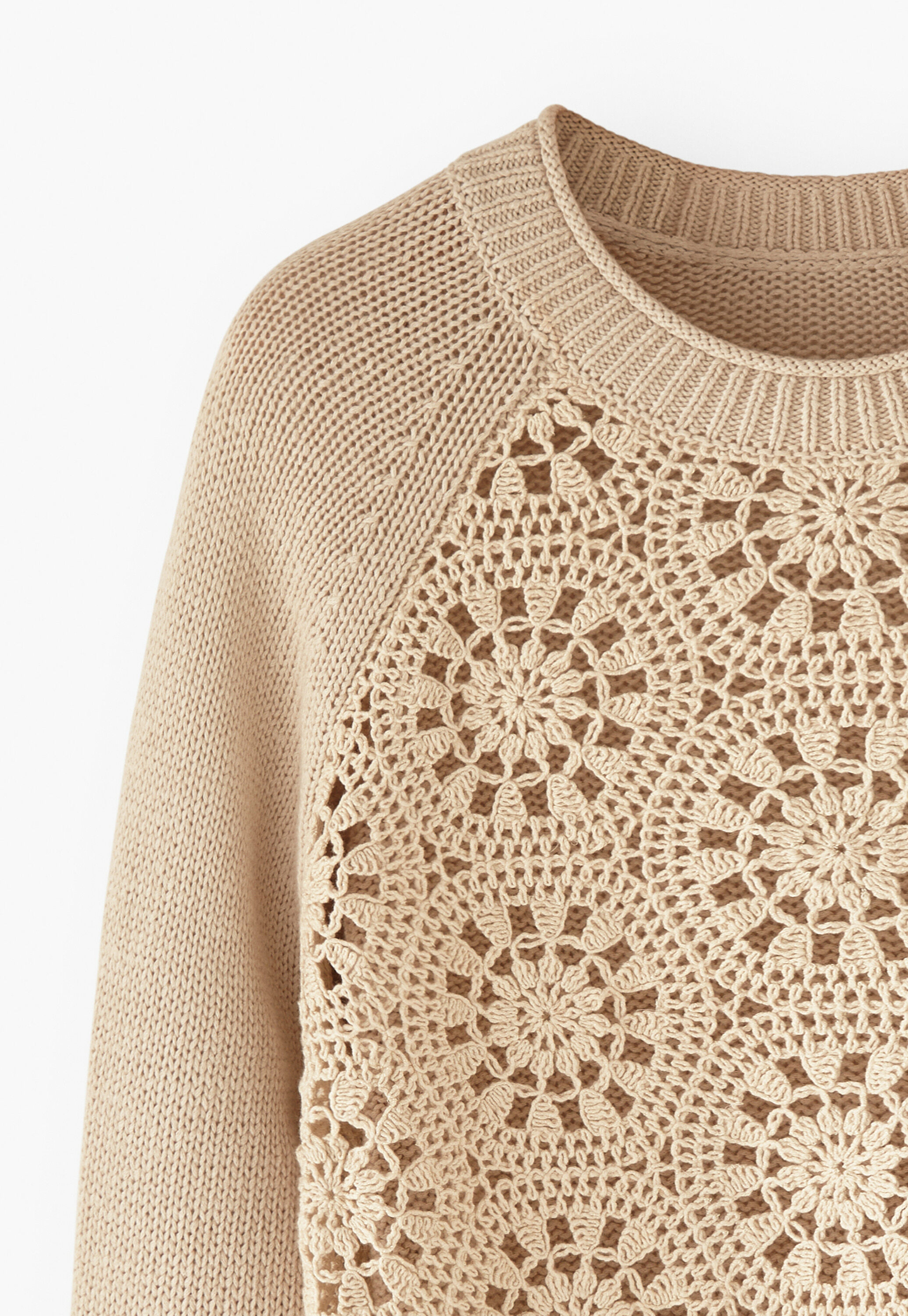 Crochet sweater