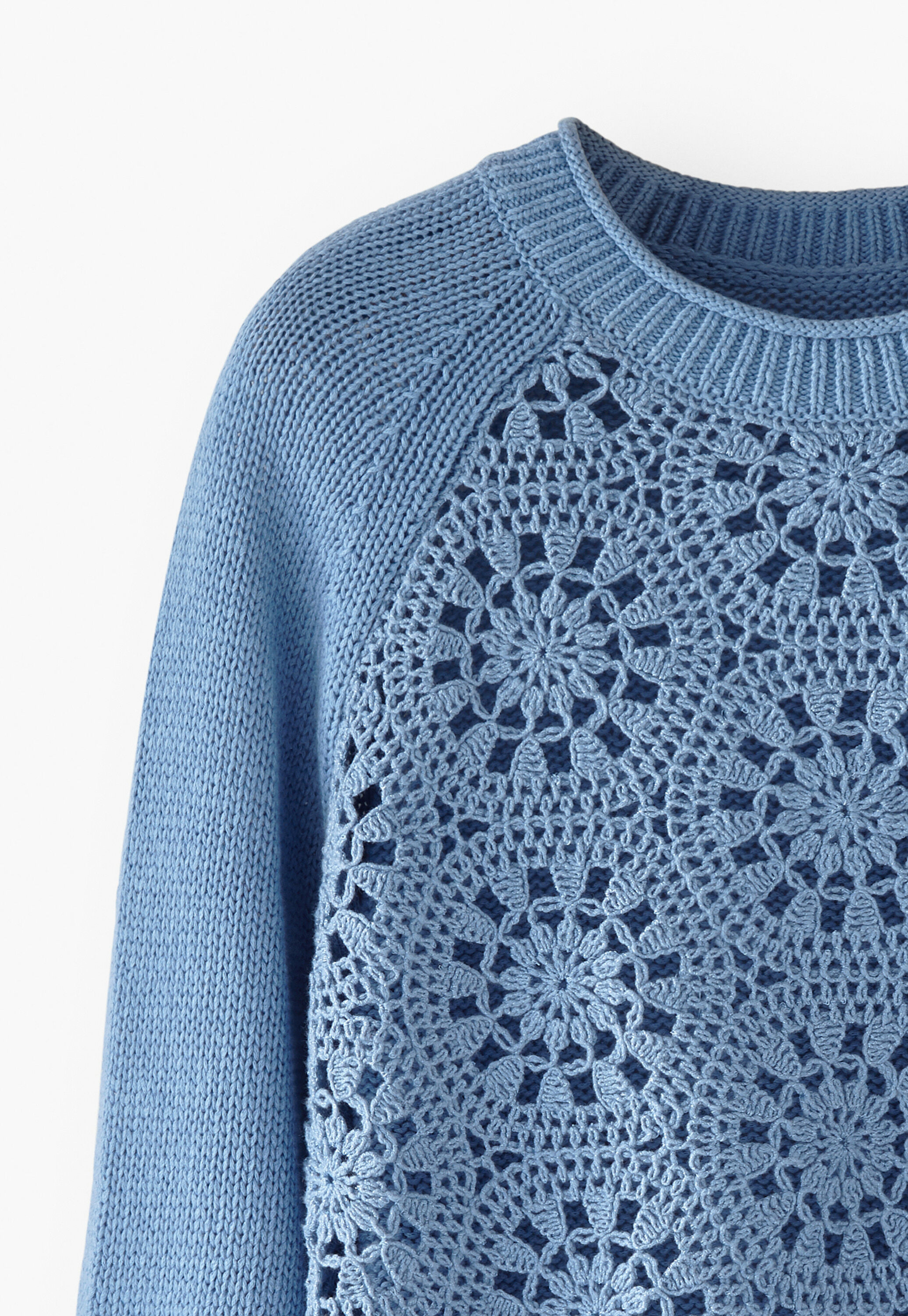 Crochet sweater