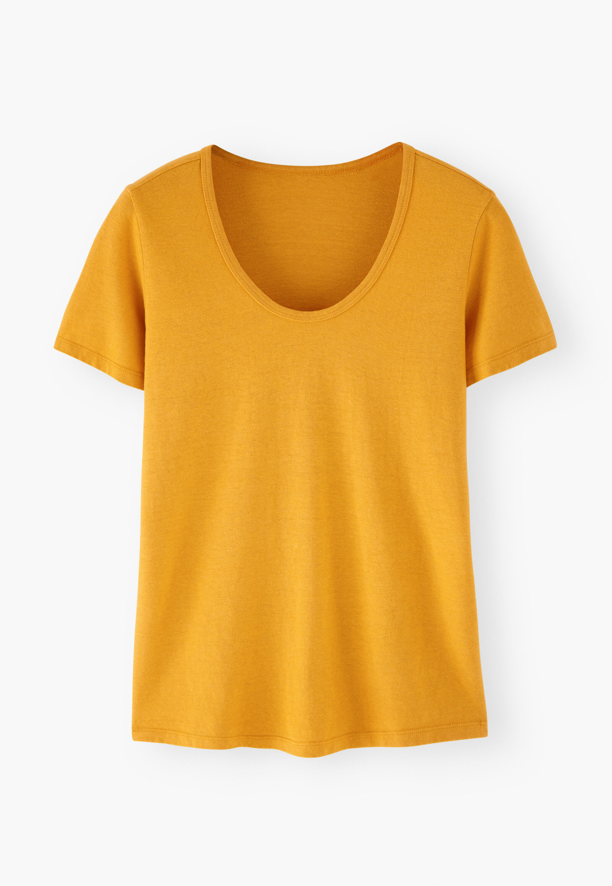 Scoop-neck T-shirt