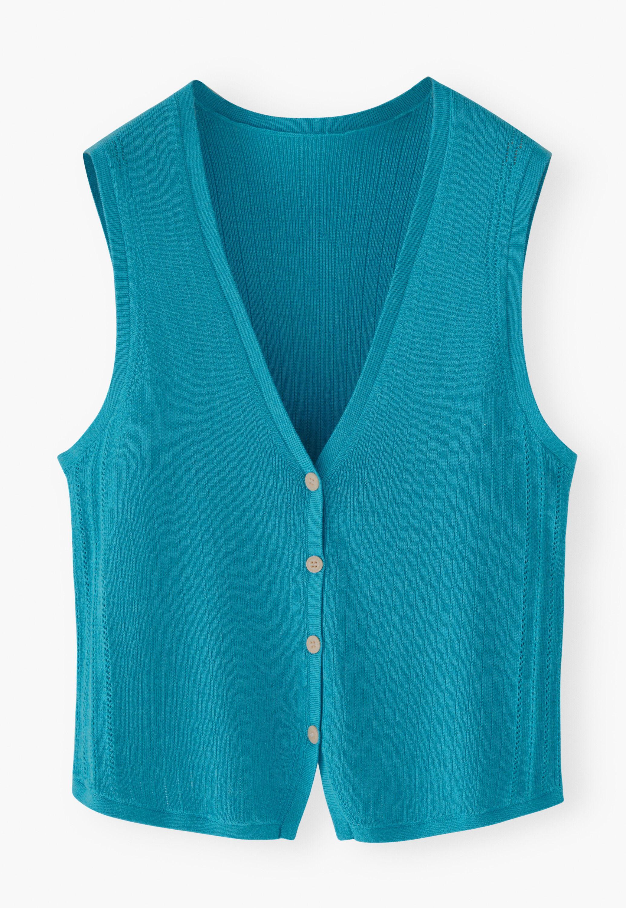 Sleeveless sweater