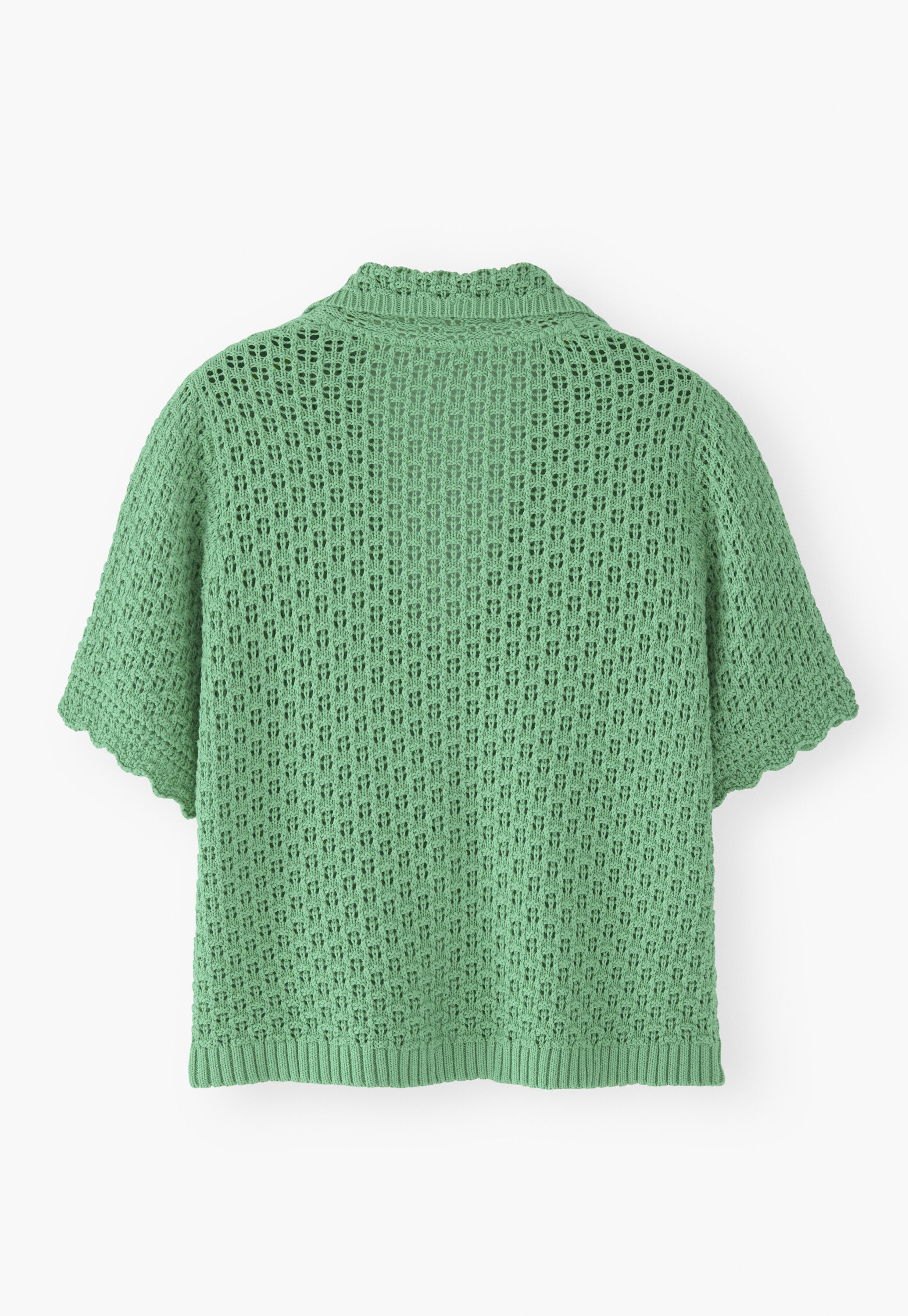 Tie-front sweater