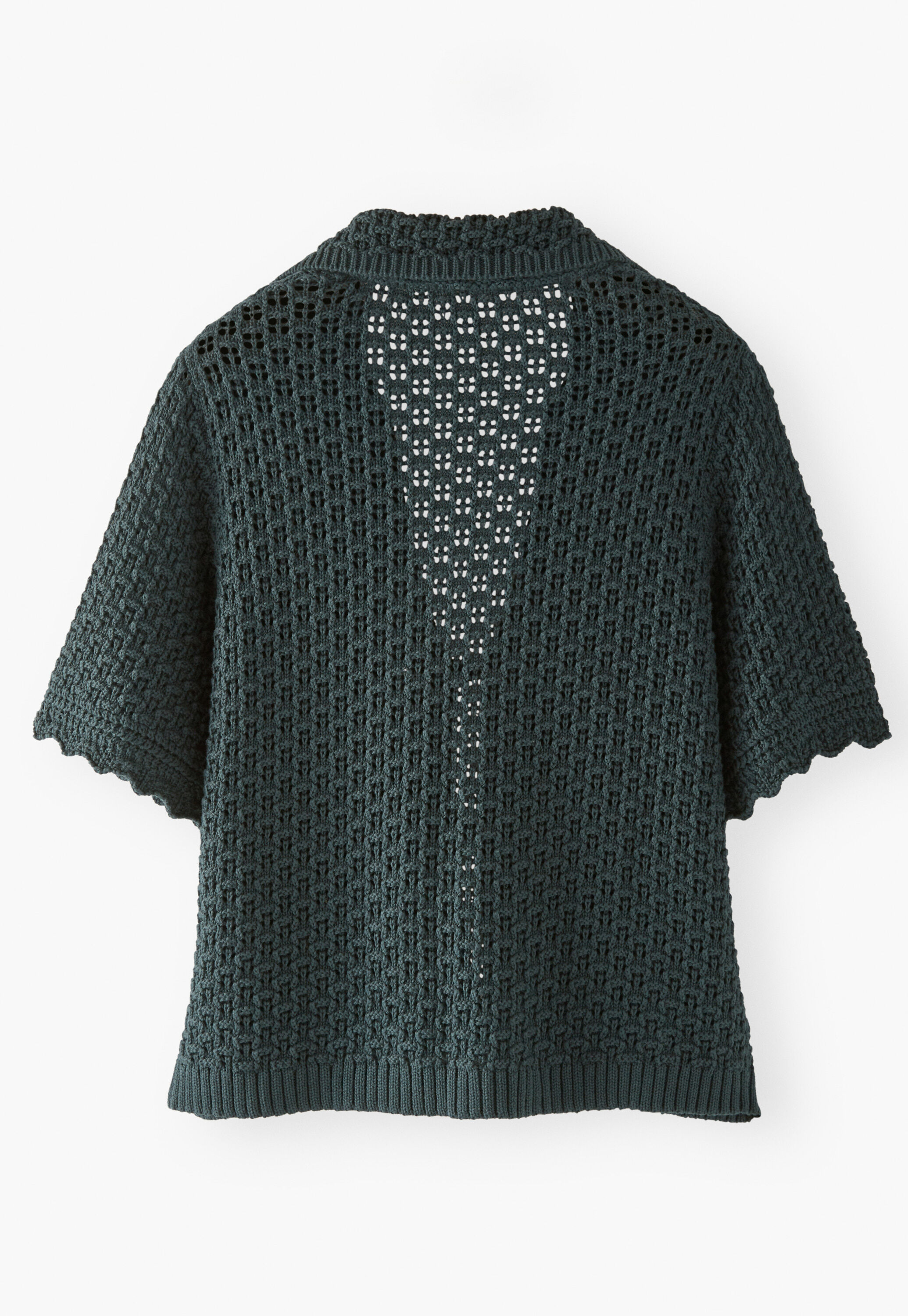 Tie-front sweater