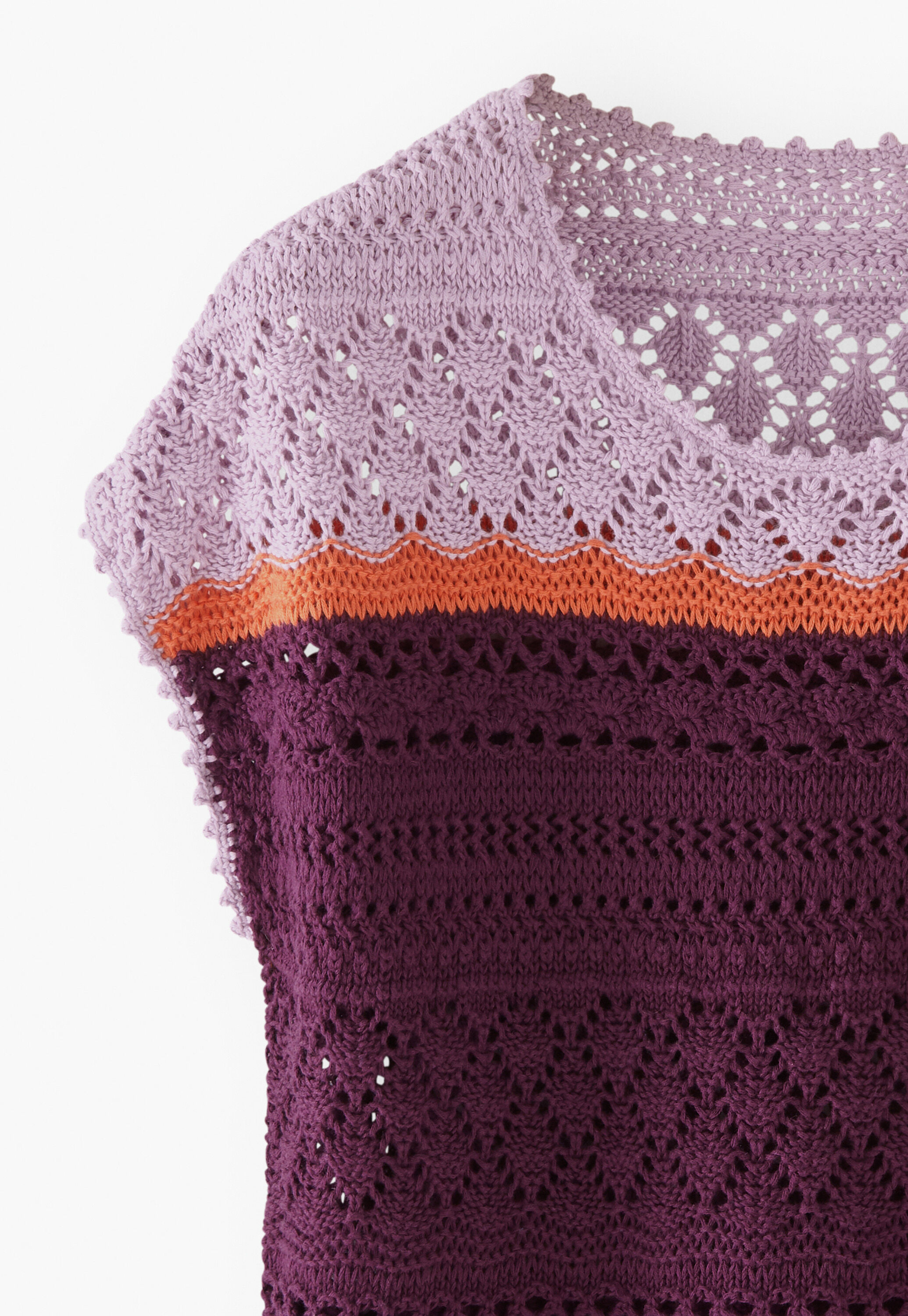 Crochet stitch sweater