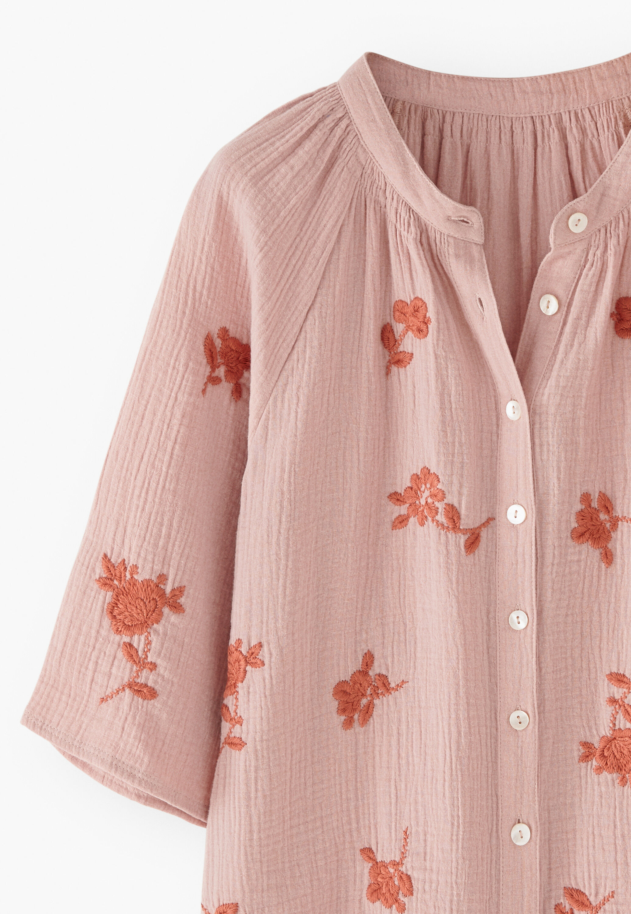 Embroidered blouse
