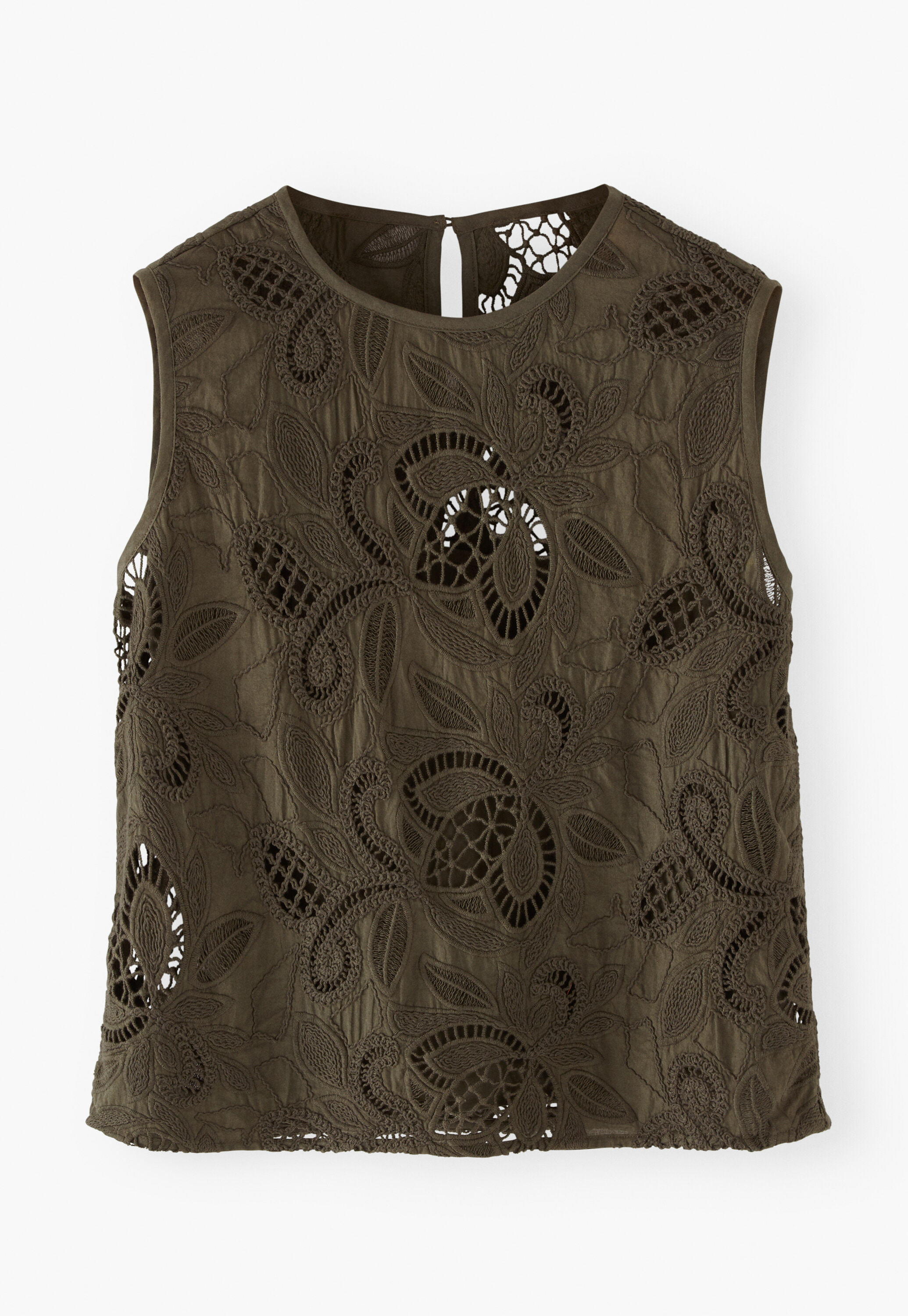 Broderie top