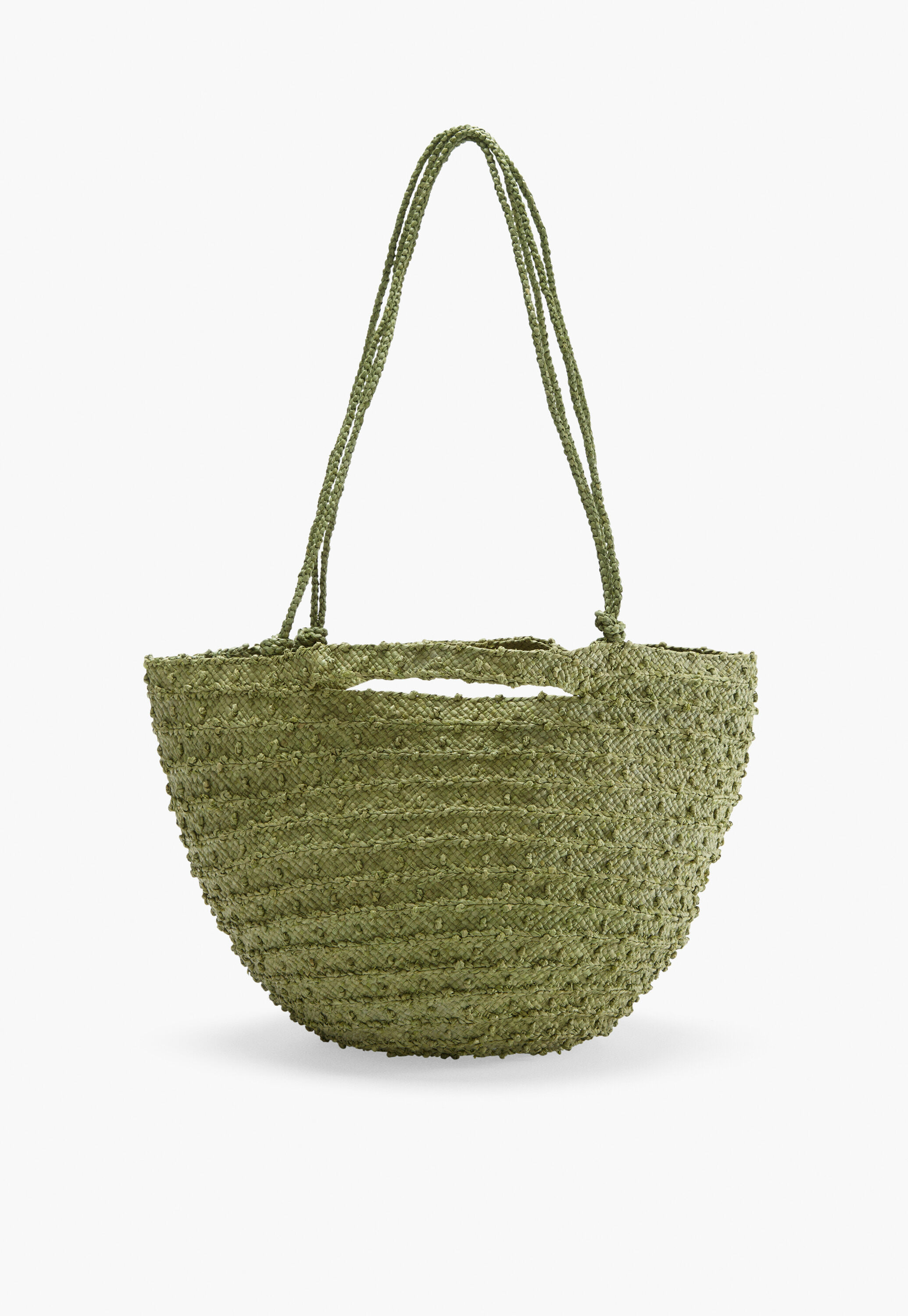 Woven bucket-bag