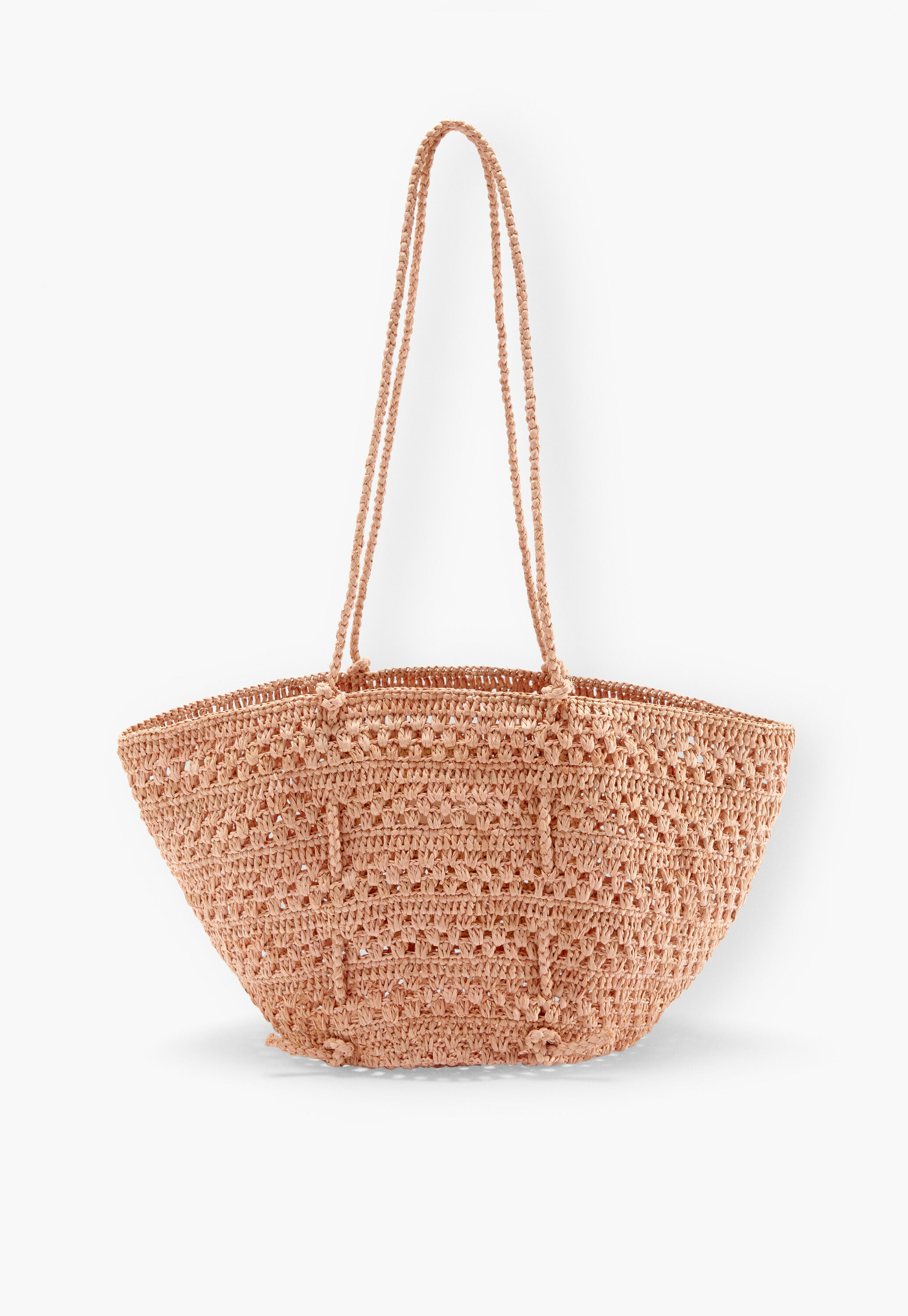 Woven shoulder bag