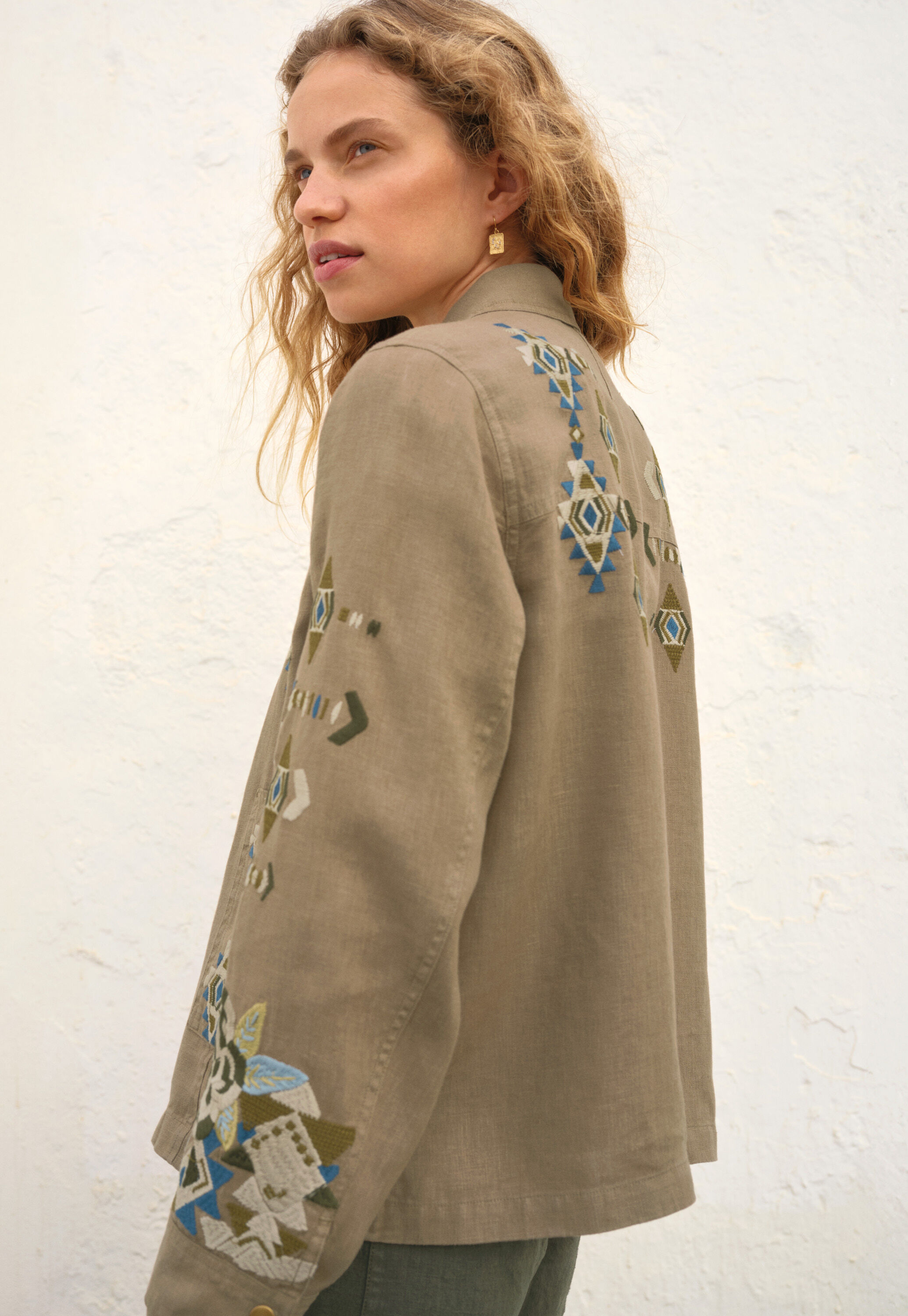 Embroidered jacket