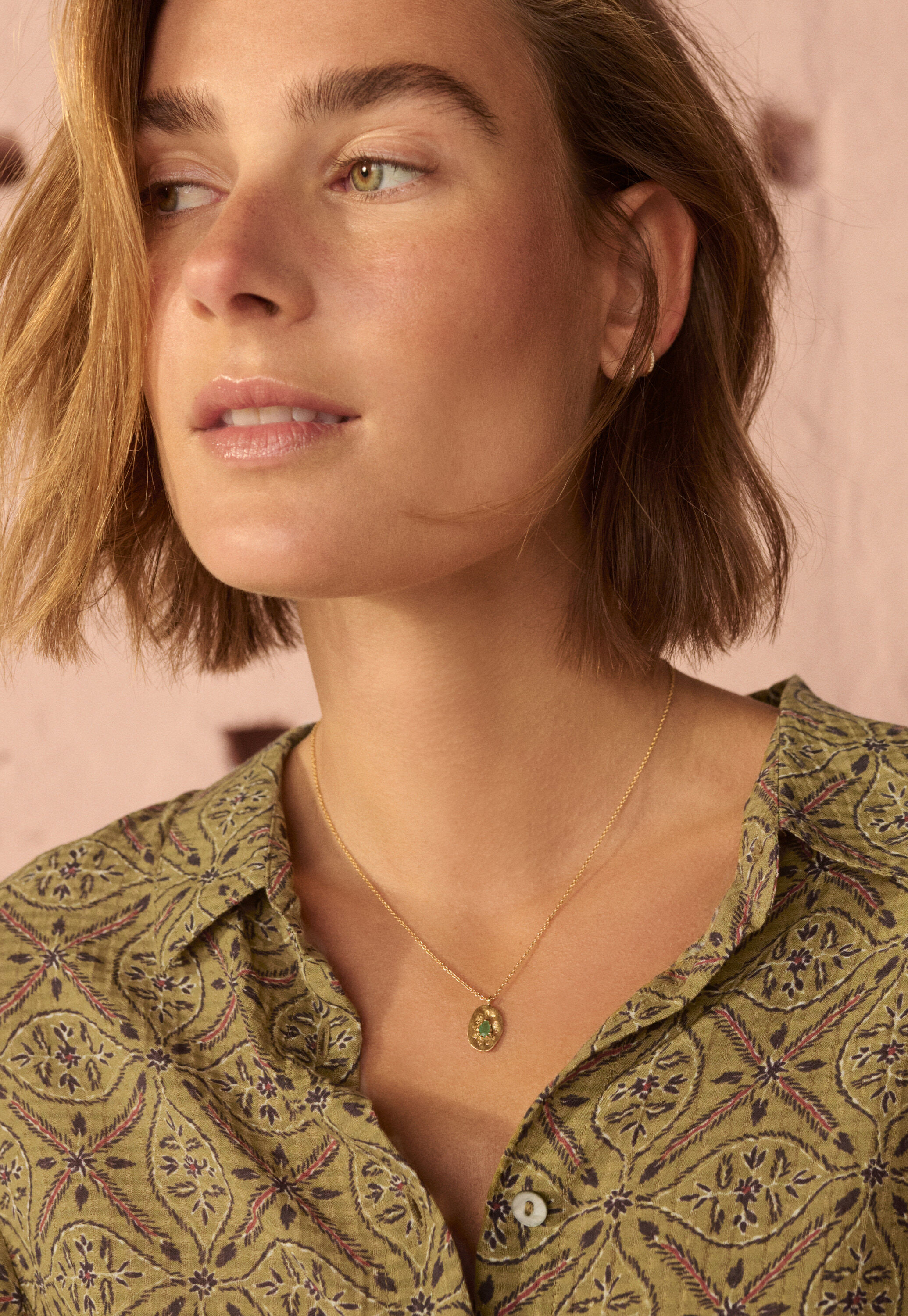 Green necklace