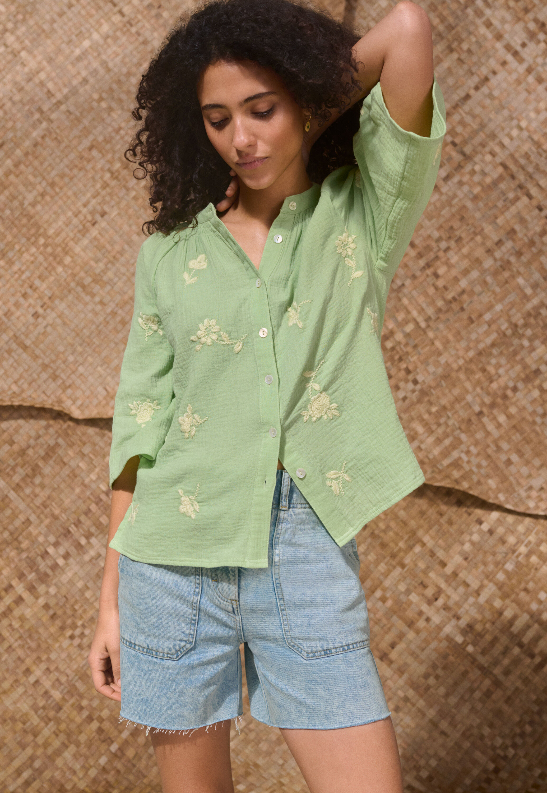 Embroidered blouse
