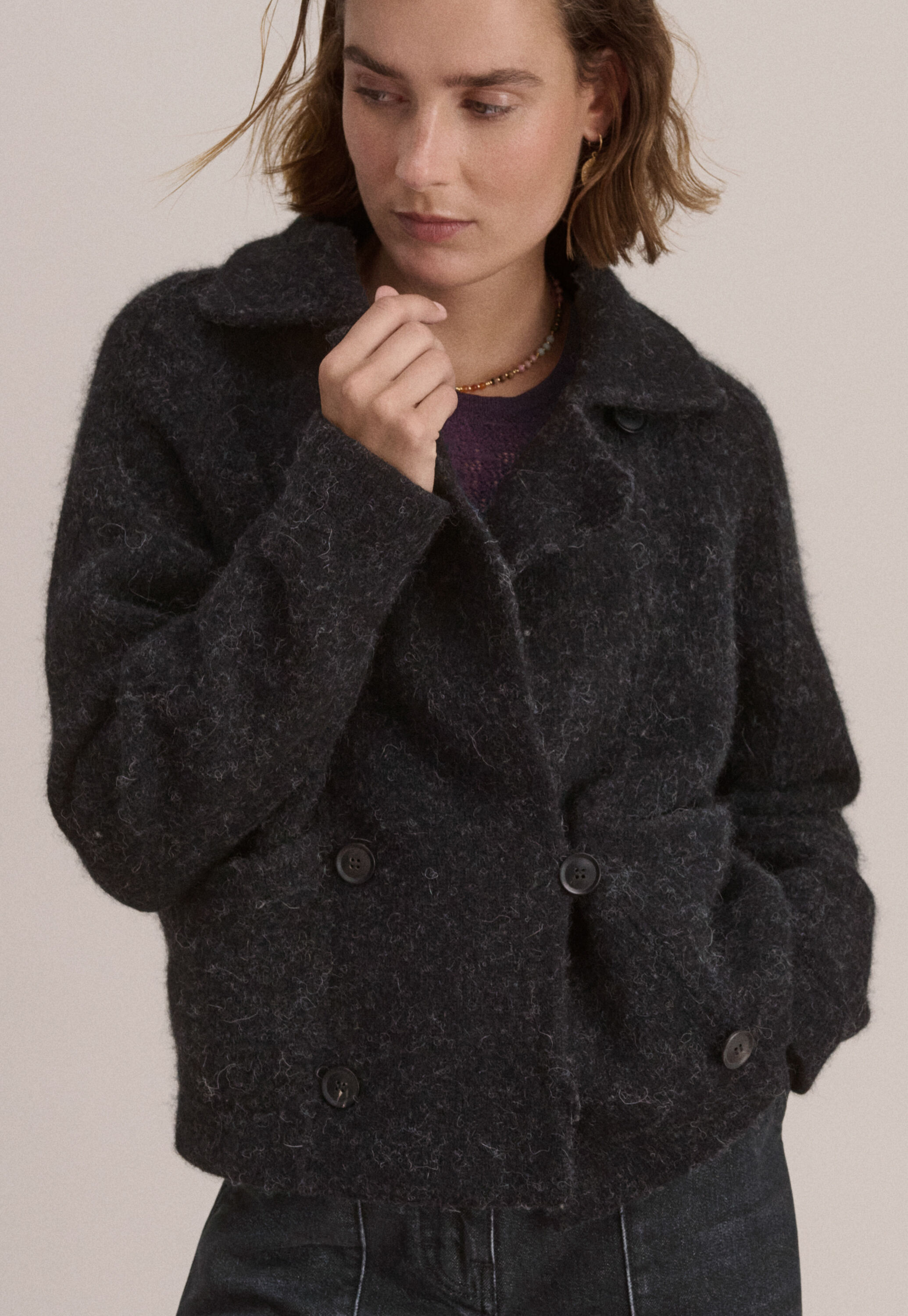 Knitted jacket