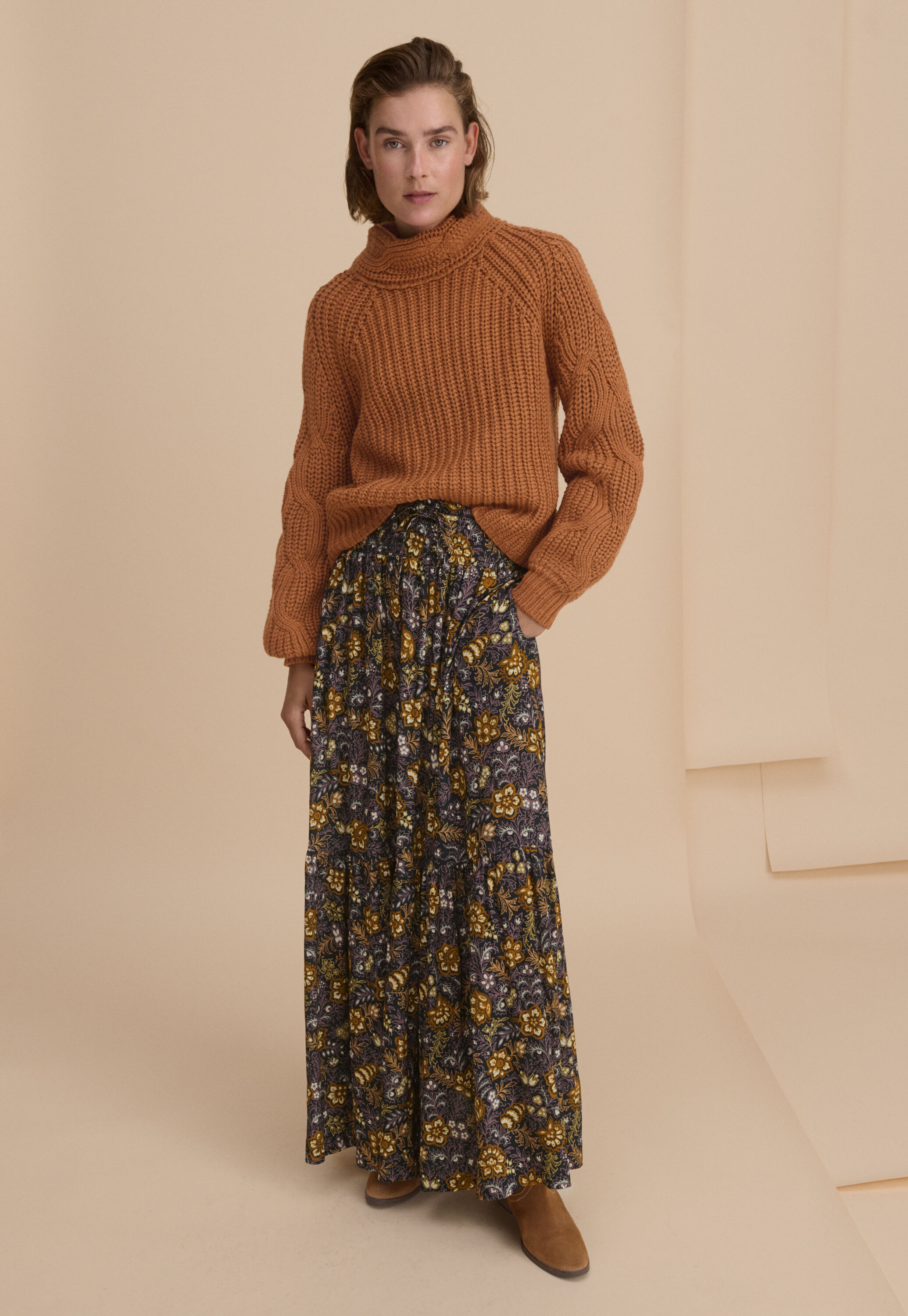Printed skirt