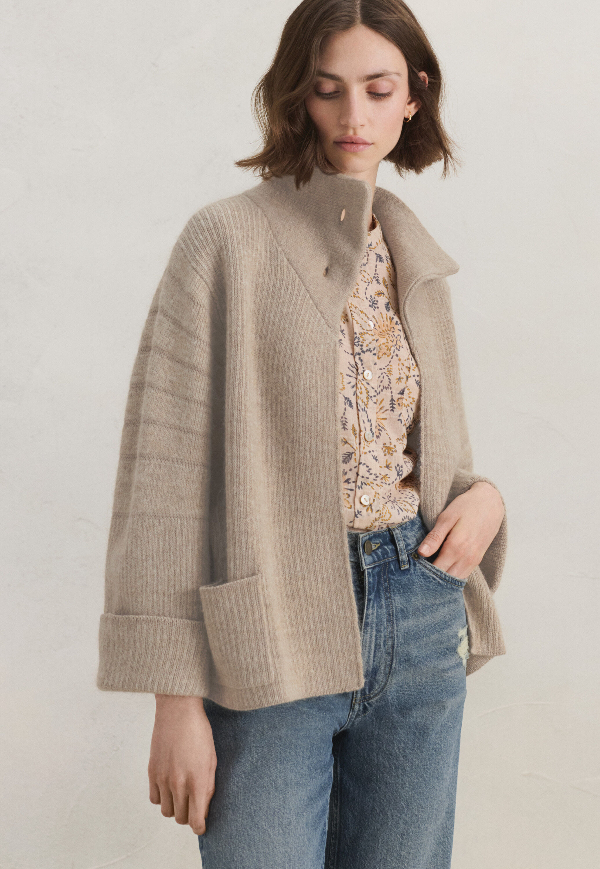 Knitted jacket