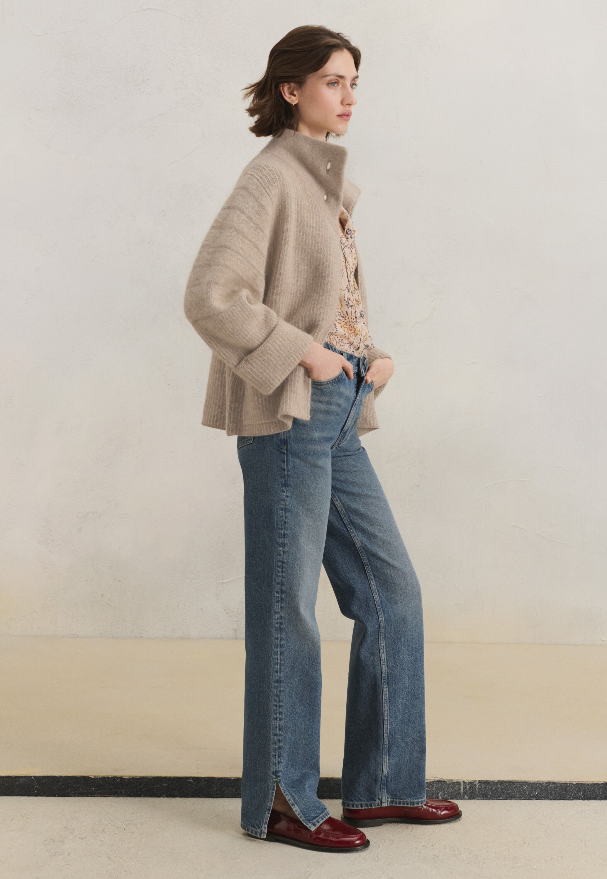 Knitted jacket